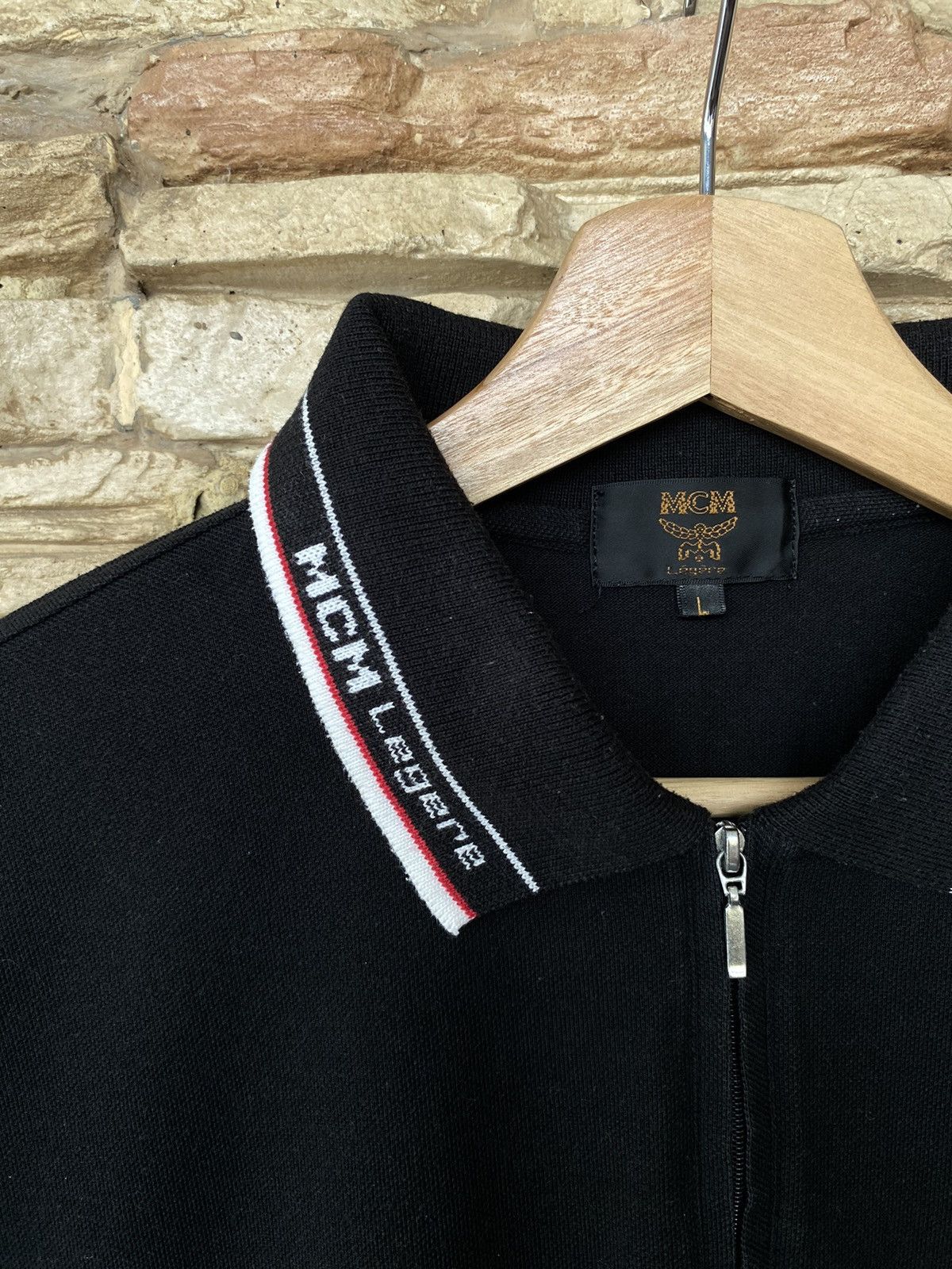 Vintage Vintage MCM Legere Halfzipper Polos Size US L / EU 52-54 / 3 - 9 Thumbnail