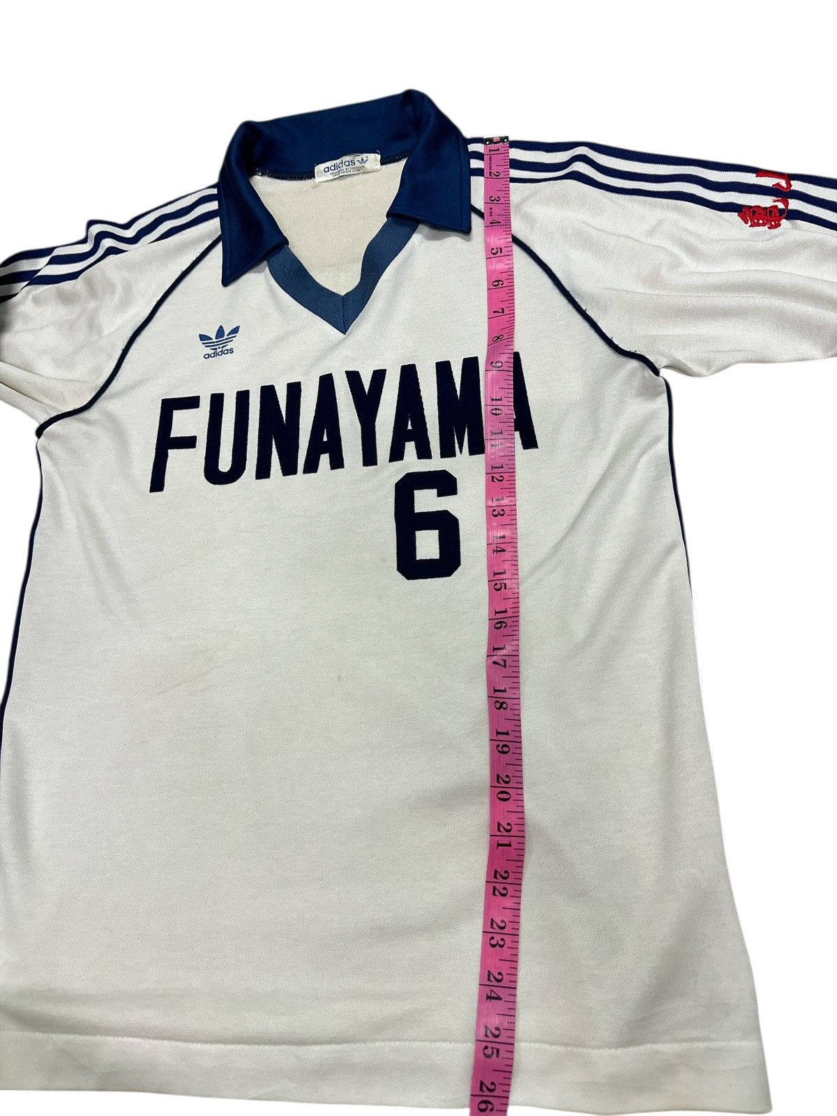 Japanese Brand Vintage Long Sleeve Adidas Jersey 💥⭐️ Size US M / EU 48-50 / 2 - 6 Thumbnail