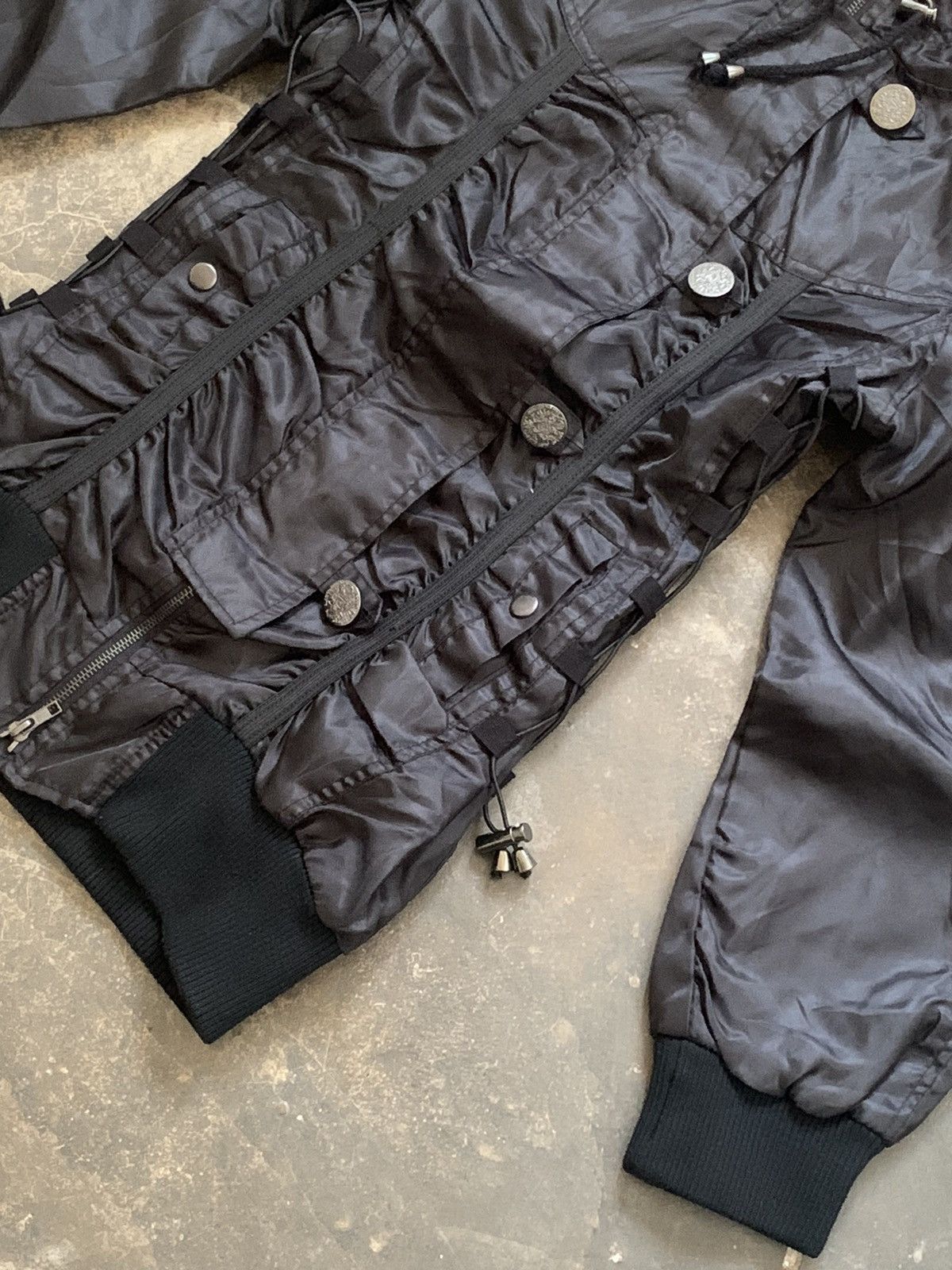 If Six Was Nine Early 2000s Japanese gothic Sky Bomber Bomber Jacket Size US XS / EU 42 / 0 - 2 Thumbnail