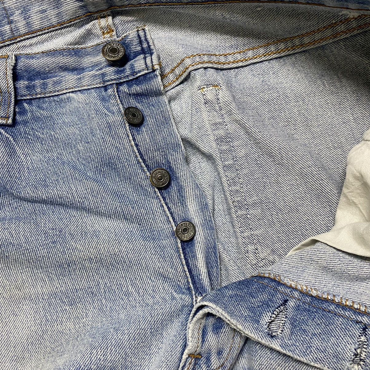 Levi's Vintage 80s Levis 501xx Distressed Jeans Size US 34 / EU 50 - 18 Thumbnail
