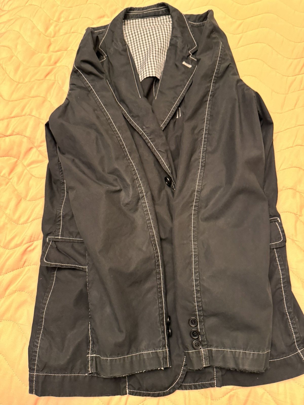 Comme des Garcons Homme Comme des Garcons black blazer Size 48L - 5 Thumbnail