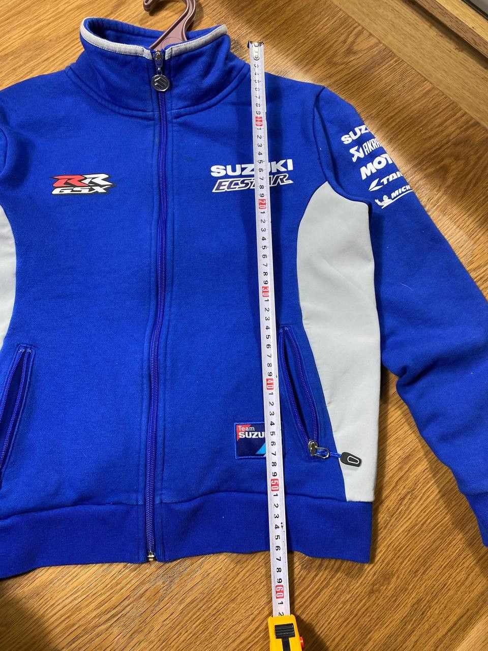 Japanese Brand × Vintage New Vintage Suzuki Ecstar NASCAR Fleece Zip Jacket Big Logo Size US M / EU 48-50 / 2 - 12 Thumbnail