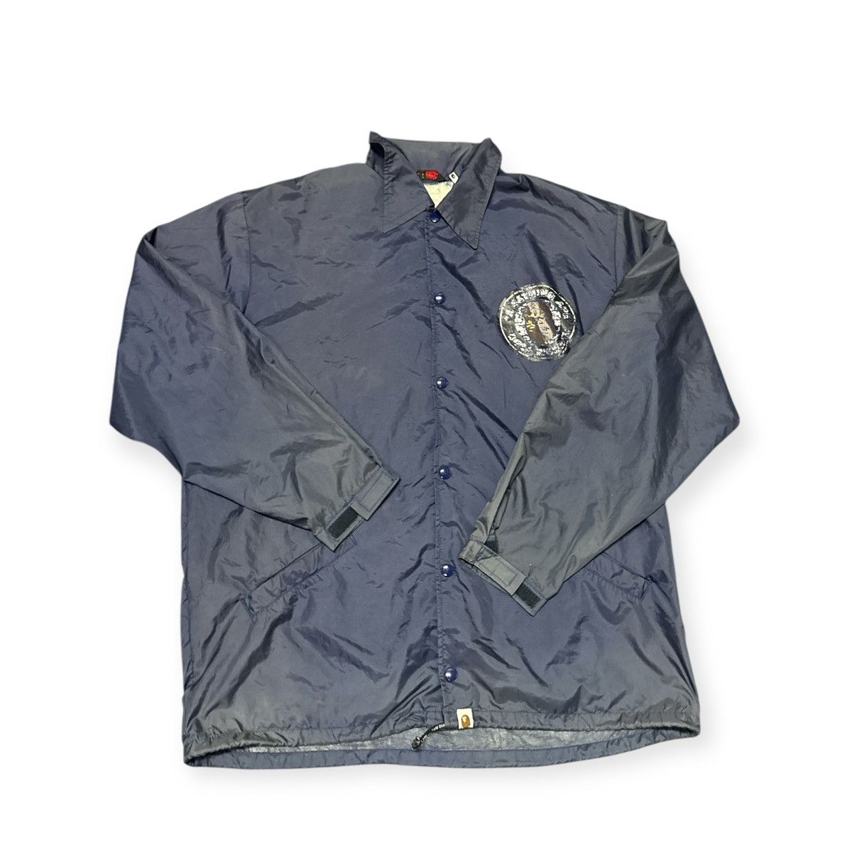 Bape vintage bathing ape Big Logo Coach Jacket Size US XL / EU 56 / 4 - 1 Thumbnail