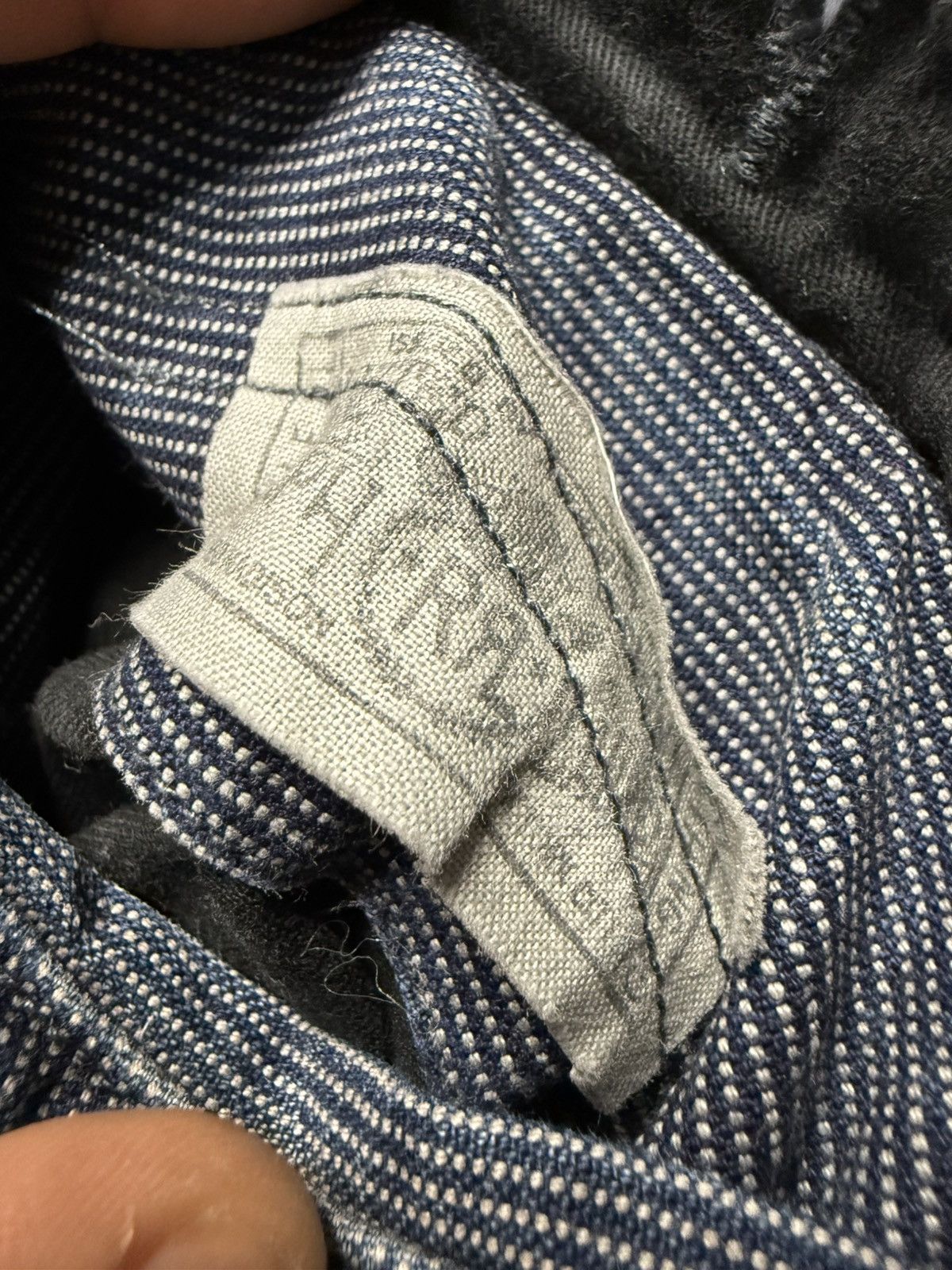 RRL Ralph Lauren RRL INDIGO DYED OFFICER PANTS Size US 32 / EU 48 - 11 Thumbnail
