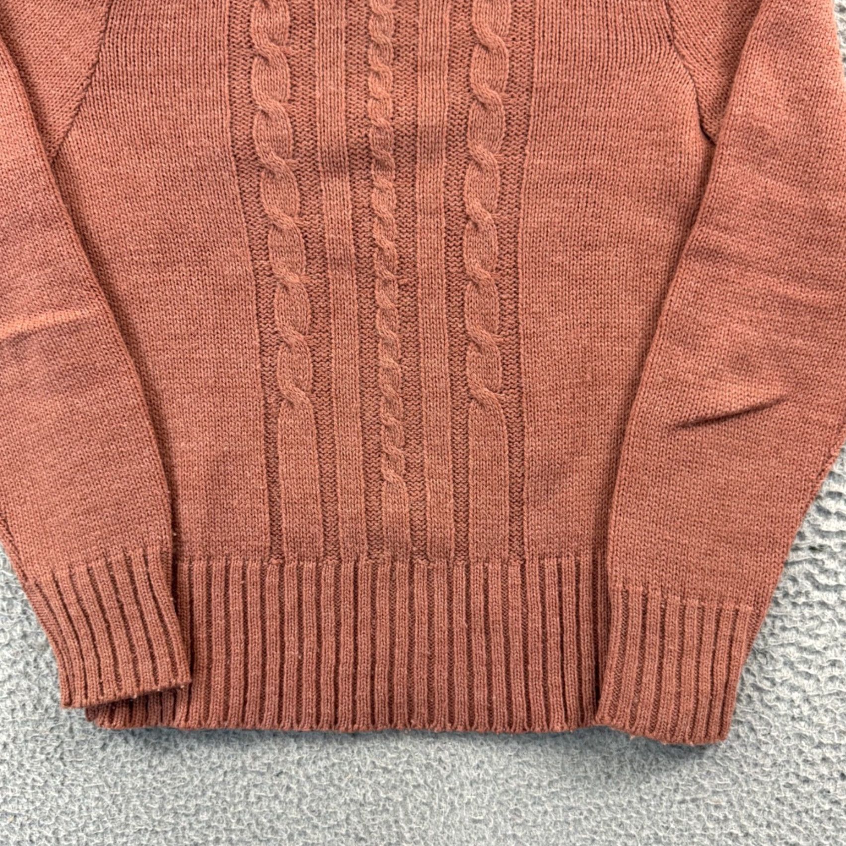 Vintage VINTAGE Its Pure Gould Sweater Women Small Rose Puff Sleeve Cable Knit 80s Cozy Size S / US 4 / IT 40 - 2 Thumbnail