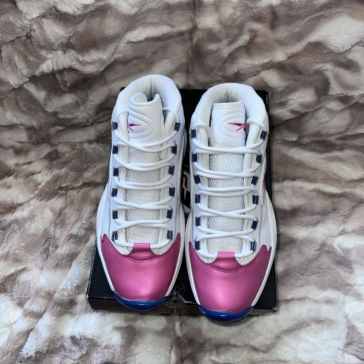Eric Emanuel × Reebok REEBOK QUESTION MID ERIC EMANUEL PINK TOE Size US 9 / EU 42 - 4 Thumbnail