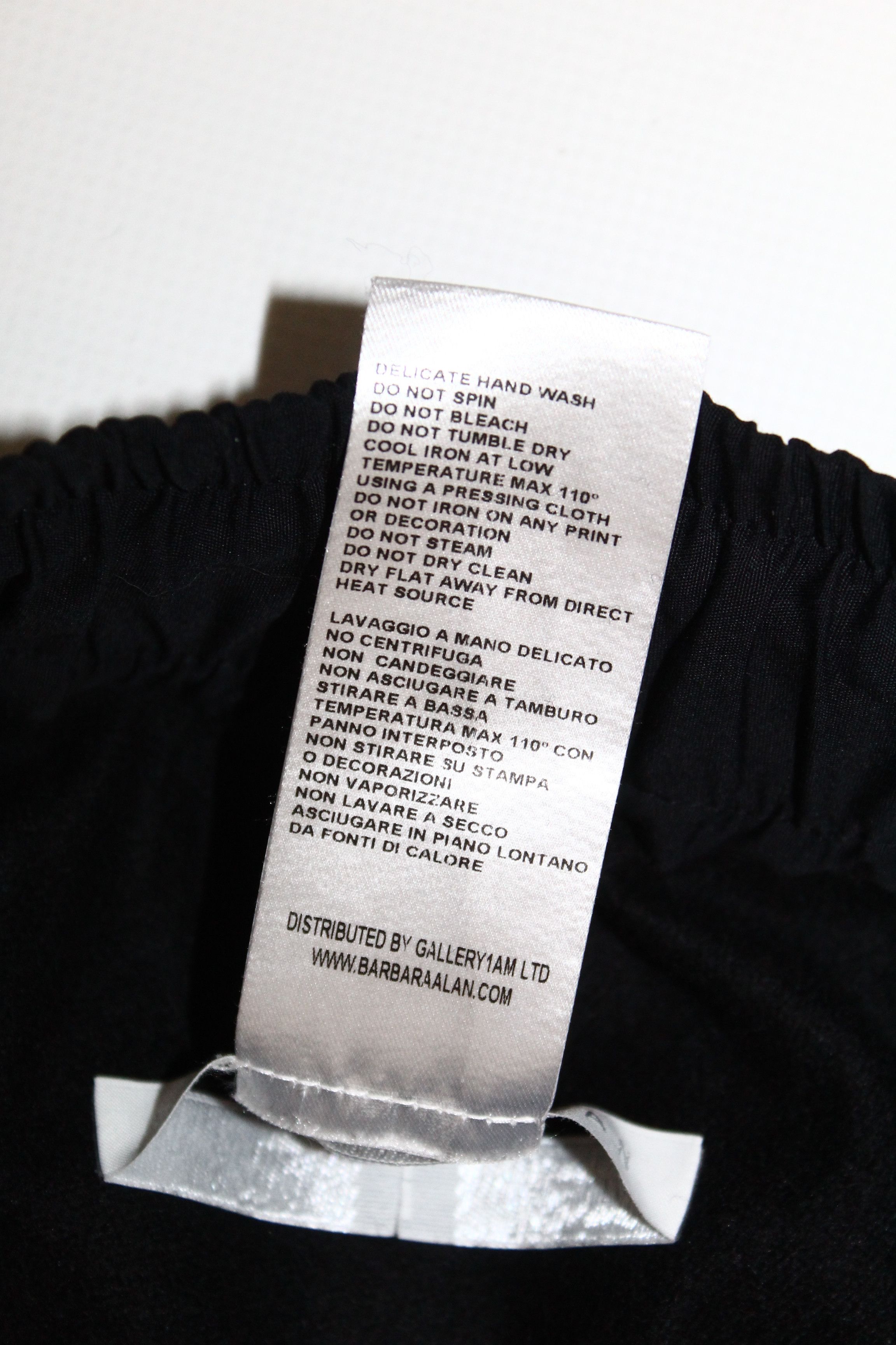 Aleksandr Manamis Barbara Alan Flannel Wool Drawsting Straight-Leg Cropp Pants Size US 32 / EU 48 - 8 Thumbnail