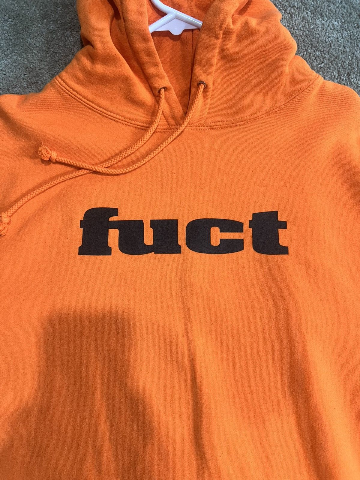 FUCT Fuct OG logo Orange and Black Sweatshirt - Size Large Size US L / EU 52-54 / 3 - 2 Thumbnail