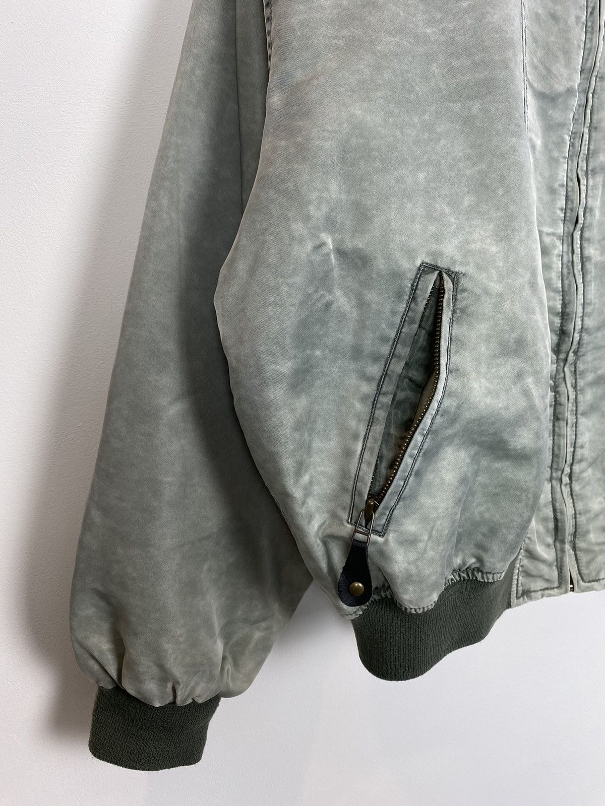 Vintage Vintage Globetrotter Military Bomber MA-1 Flight Jacket USA Size US L / EU 52-54 / 3 - 3 Thumbnail