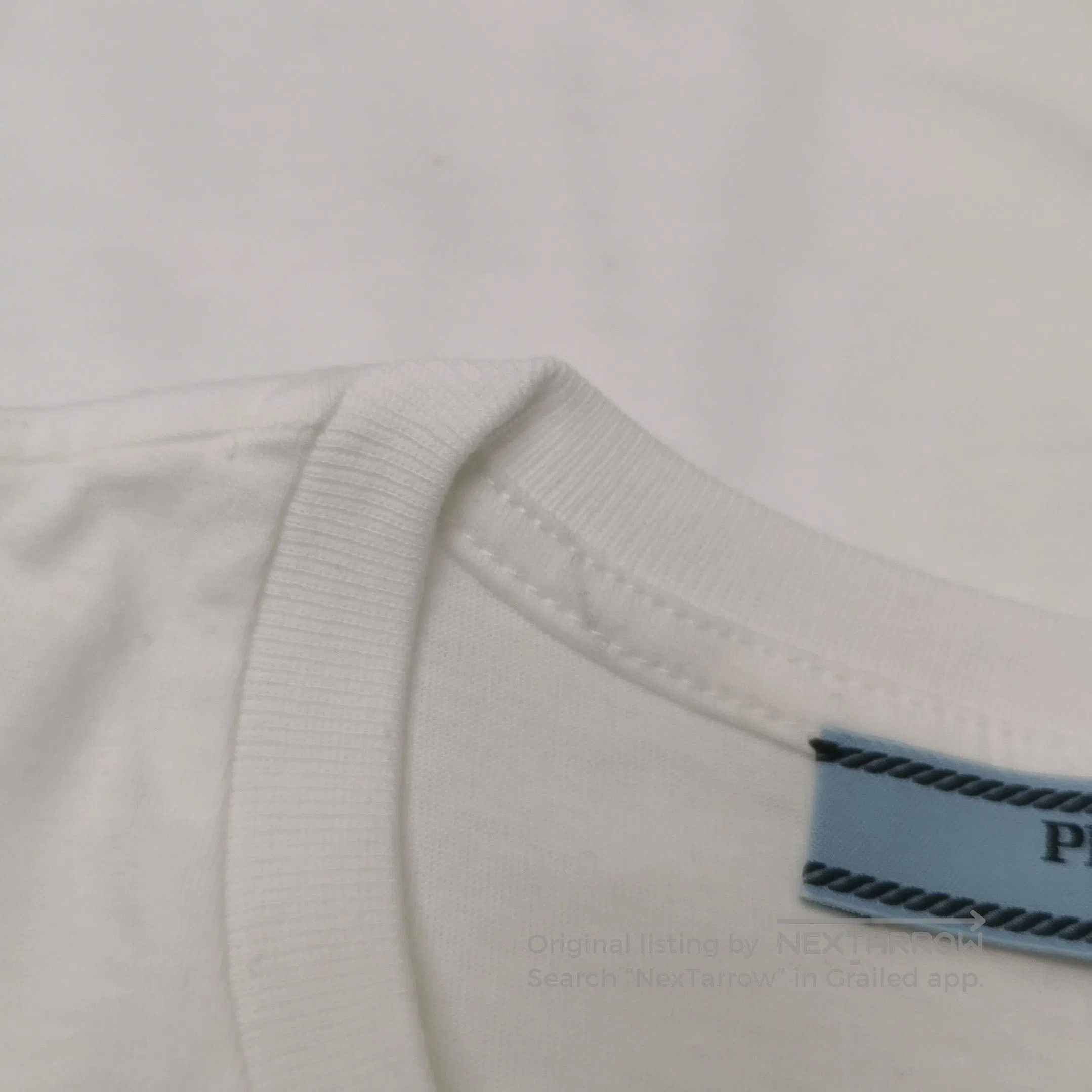 Prada Prada Classic Cotton Crew Neck T. Size S / US 4 / IT 40 - 8 Thumbnail