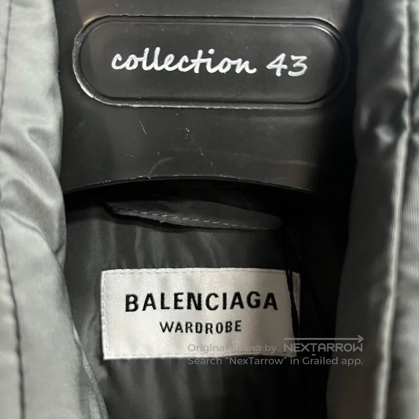 Balenciaga balenciaga gray logo high-performance jacket. Size US S / EU 44-46 / 1 - 2 Thumbnail