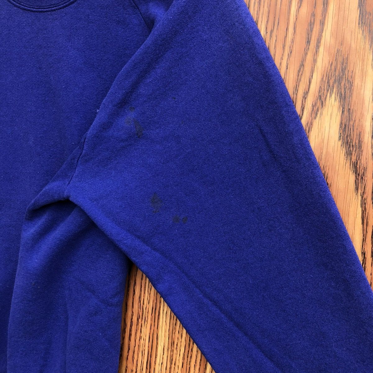Fruit Of The Loom Vintage 90s Plain Sweatshirt Crewneck Pullover Size L / US 10 / IT 46 - 5 Thumbnail