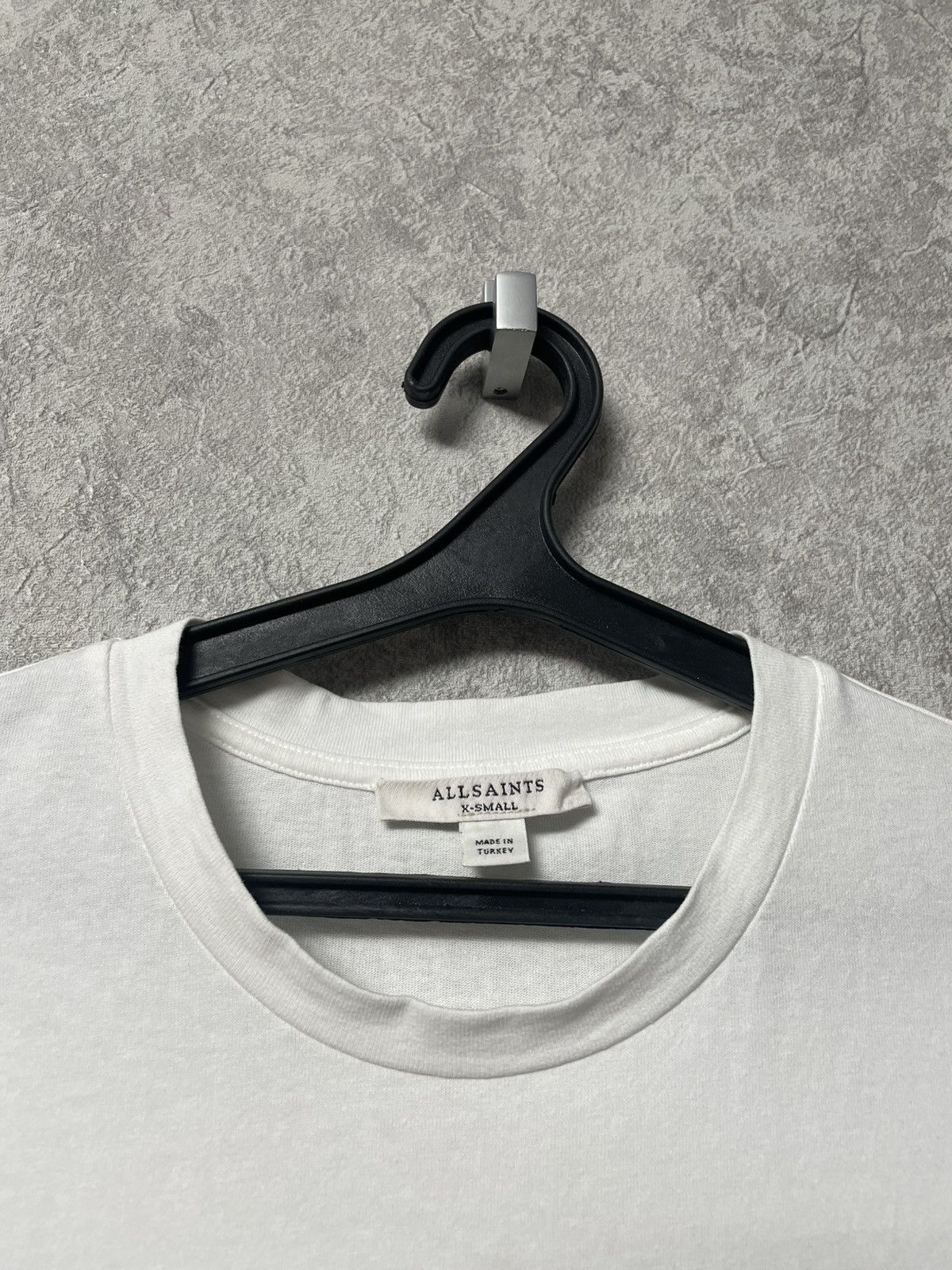 Allsaints Allsaints Big Logo White Classic T-Shirt Size US XS / EU 42 / 0 - 8 Thumbnail