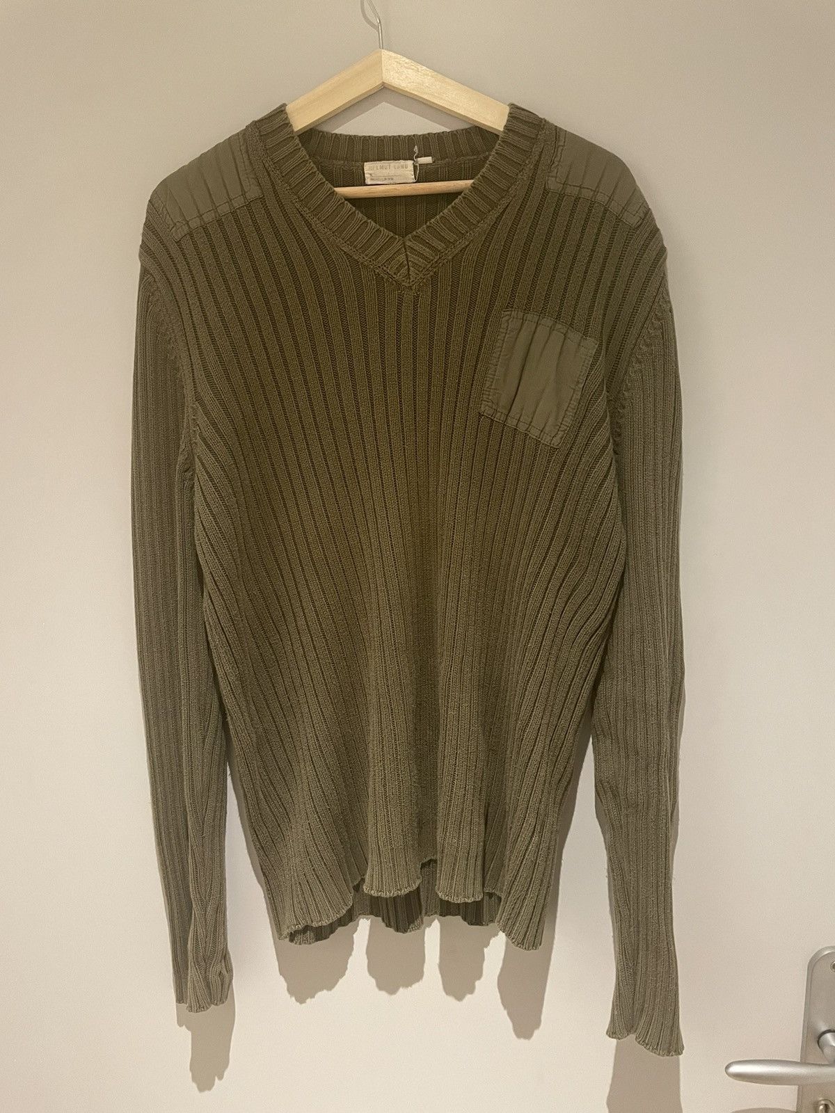 Helmut Lang Helmut Lang Archive 1999 Wool Knit Sweater | Grailed