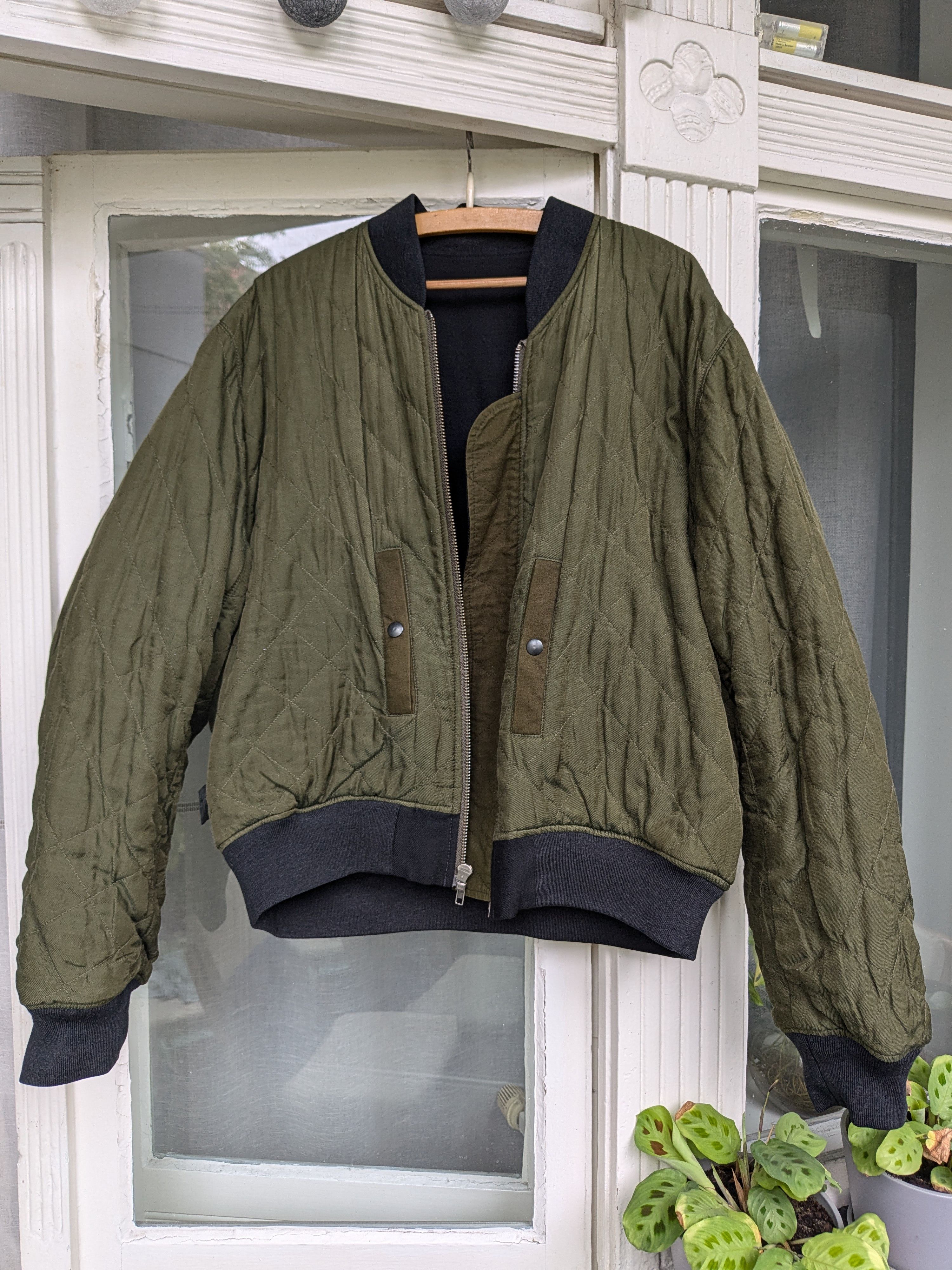 Haider Ackermann AW16 Black Wool Bomber Size US XL / EU 56 / 4 - 5 Thumbnail