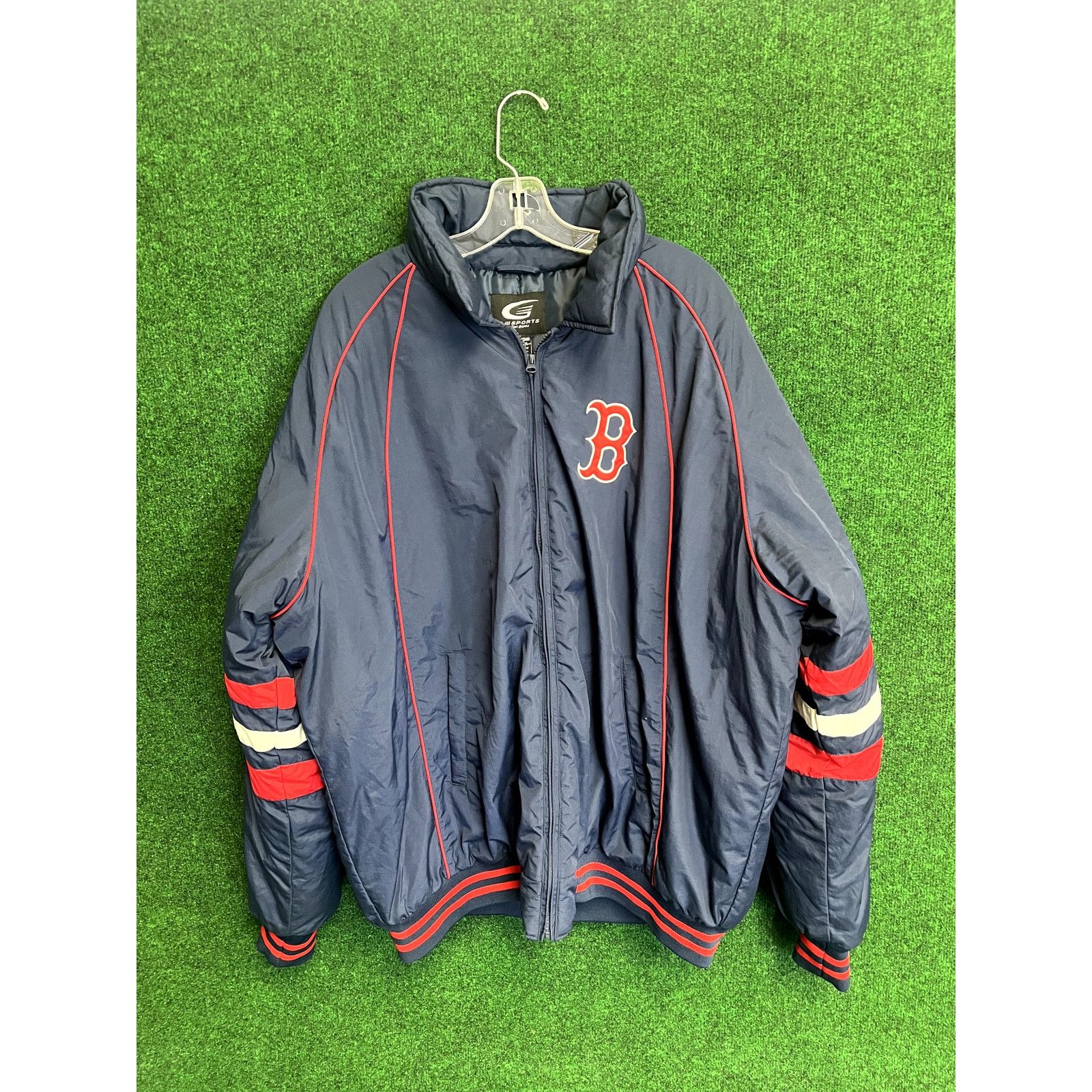 2017 NWT Boston Red Sox World Series Bullpen Jacket Sz 3XL