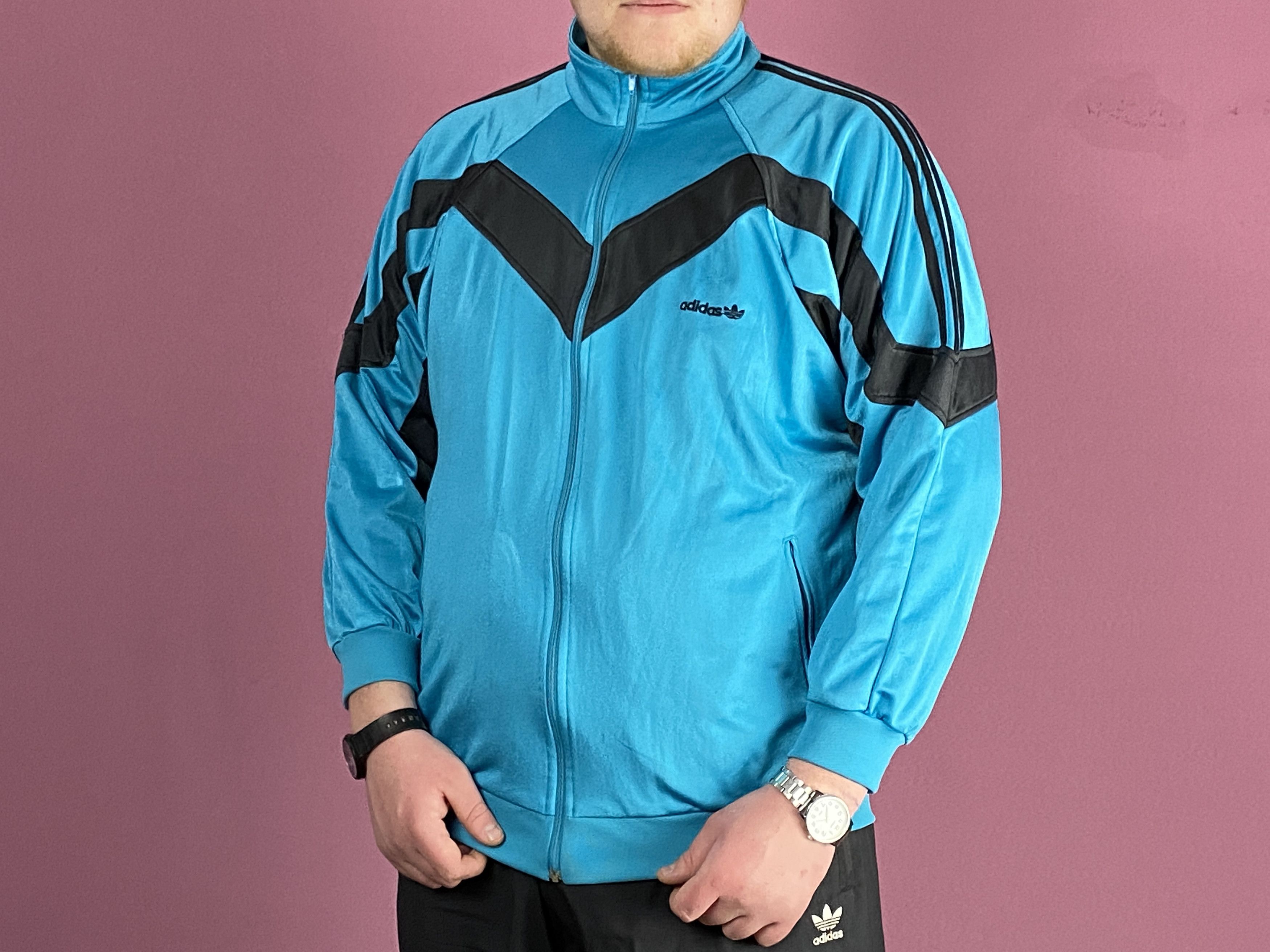 Adidas × Vintage 90s Adidas Originals Men's Track Jacket - XL Size US XL / EU 56 / 4 - 4 Thumbnail