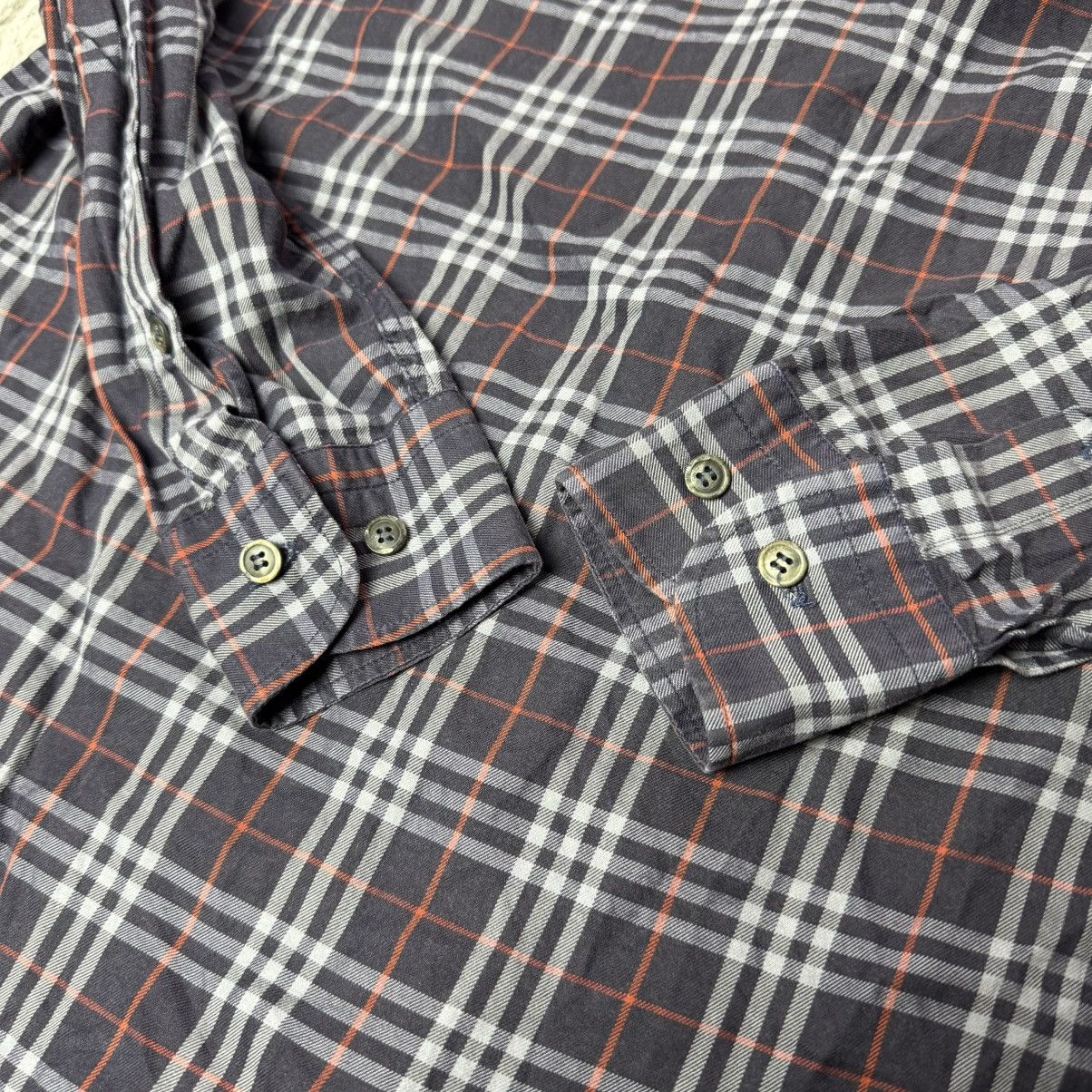 Burberry × Vintage Burberry London Shirt Nova Check Rare Collection Size US S / EU 44-46 / 1 - 10 Thumbnail
