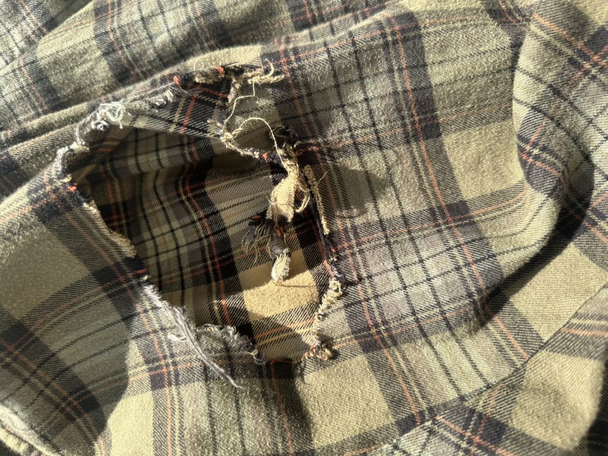 Balenciaga FW24Balenciaga Paris Liberty Hybrid T-shirt/Flannel Jacket Size US XL / EU 56 / 4 - 5 Thumbnail