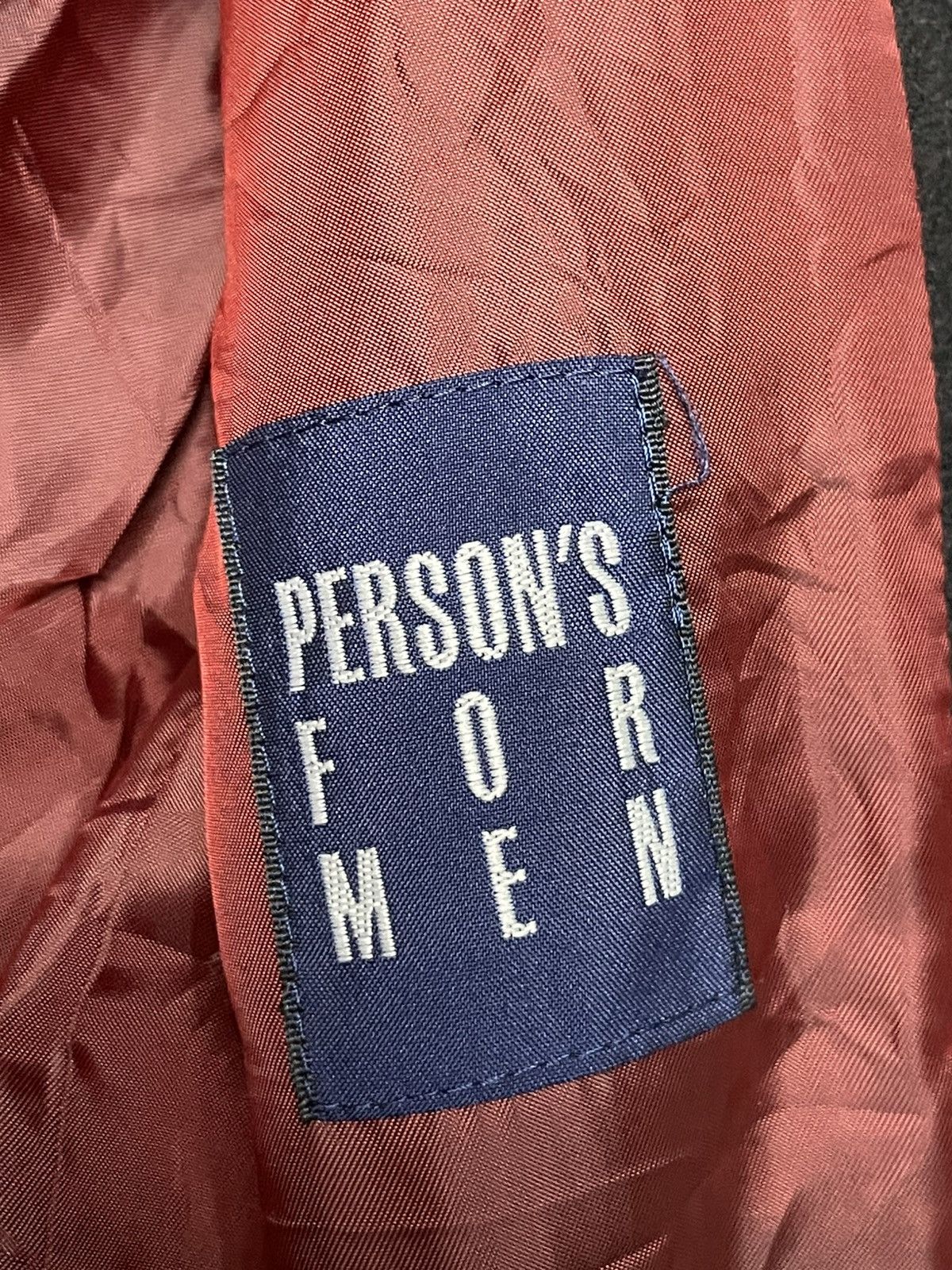 Japanese Brand × Vintage Vintage PERSON’S For Men Long Wool Coat (76) Size US L / EU 52-54 / 3 - 10 Thumbnail