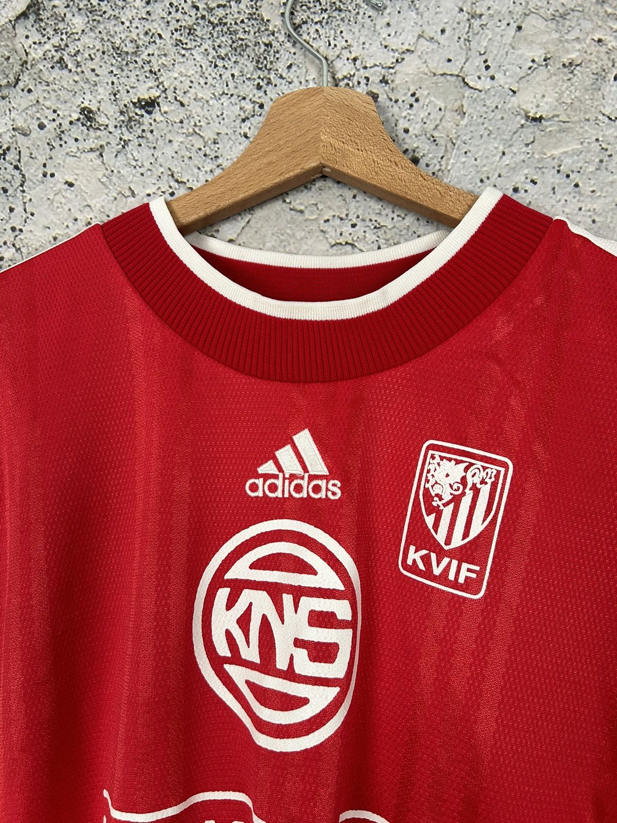 Adidas Vintage Adidas 90s Soccer Jersey Football Sportswear Size US XL / EU 56 / 4 - 3 Thumbnail