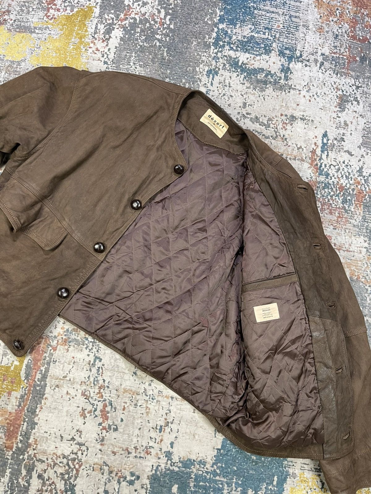 Dezert Vtg Dezert + Importation Leather Button Hunting Jacket Size US M / EU 48-50 / 2 - 9 Thumbnail