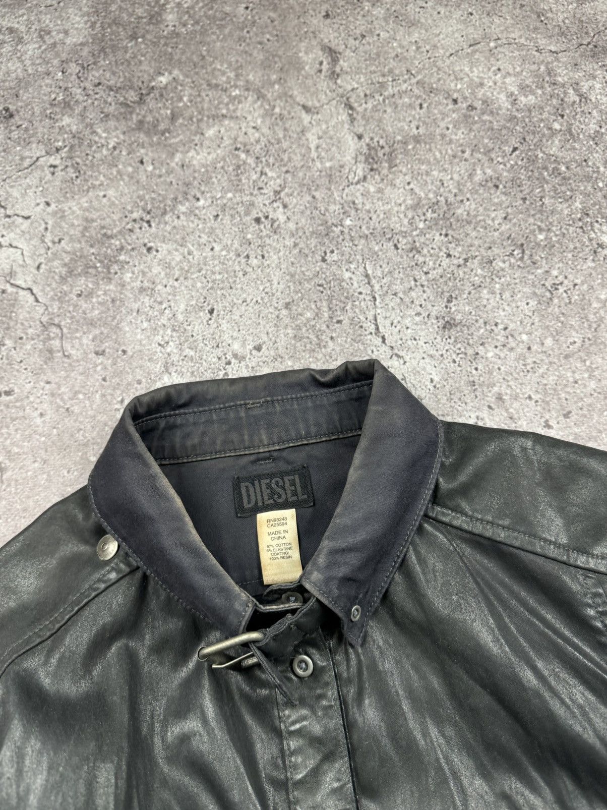 Diesel Diesel Junya Watanabe Style Buckle Collar Cropped Leather Size US M / EU 48-50 / 2 - 10 Thumbnail