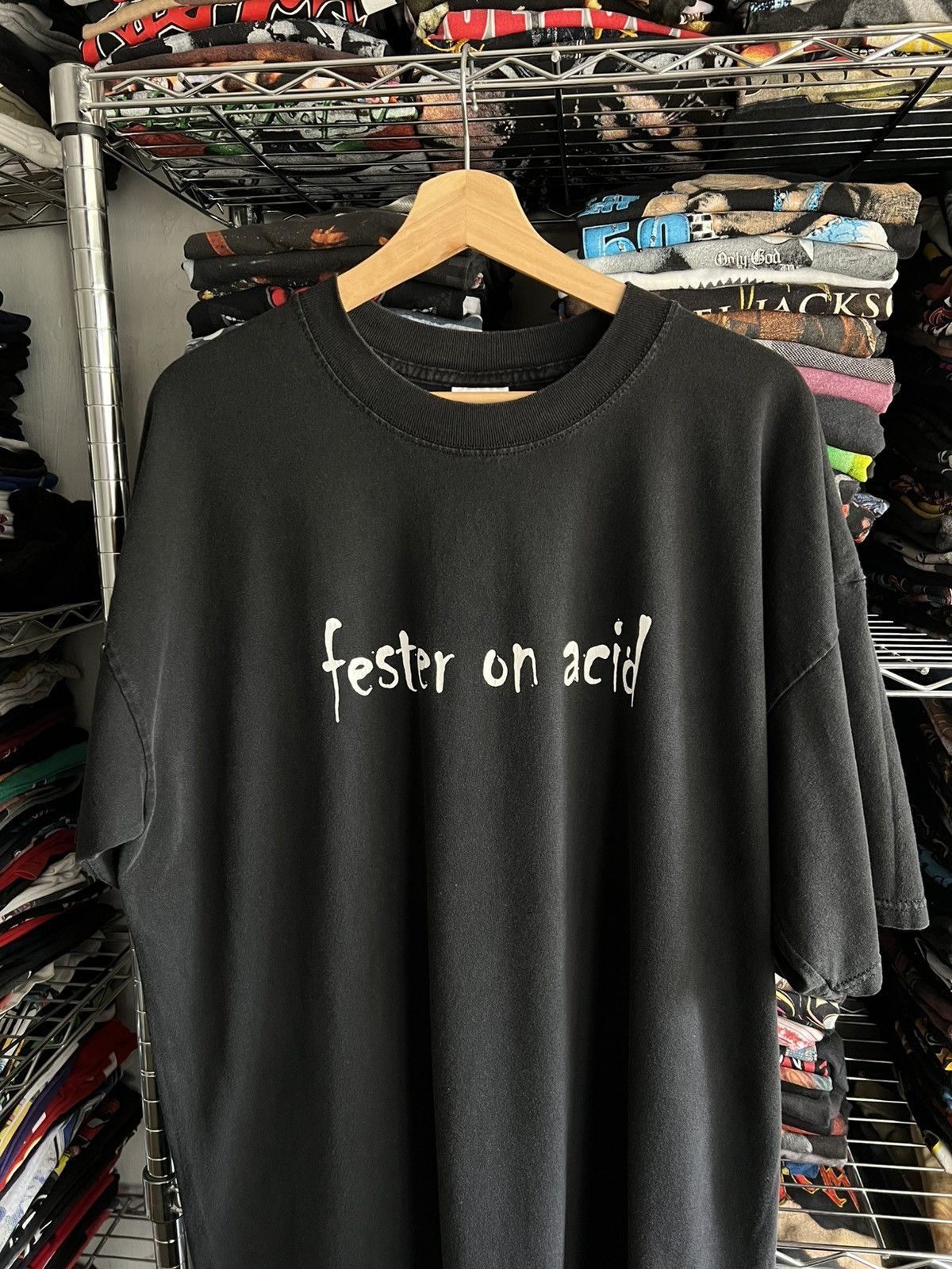 Gildan 90s Fester on Acid Quote Random Tee Size US XL / EU 56 / 4 - 2 Thumbnail