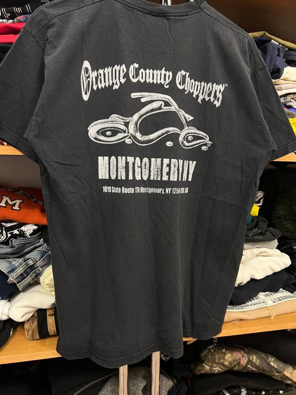 Harley Davidson × Vintage Crazy vintage y2k Orange County choppers graphic tee Size US L / EU 52-54 / 3 - 4 Thumbnail