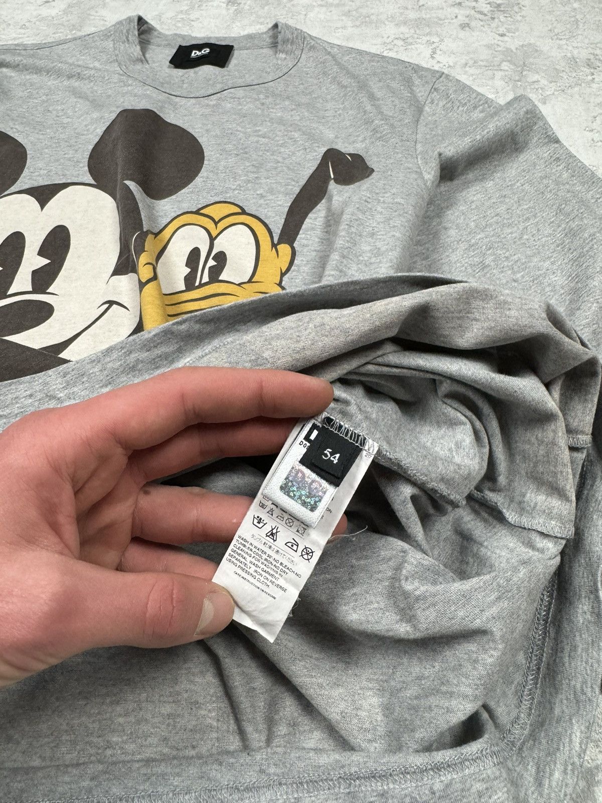Dolce & Gabbana Dolce & Gabbana x Disney Mickey Mouse Long Sleeve Size 54 Size US L / EU 52-54 / 3 - 18 Thumbnail