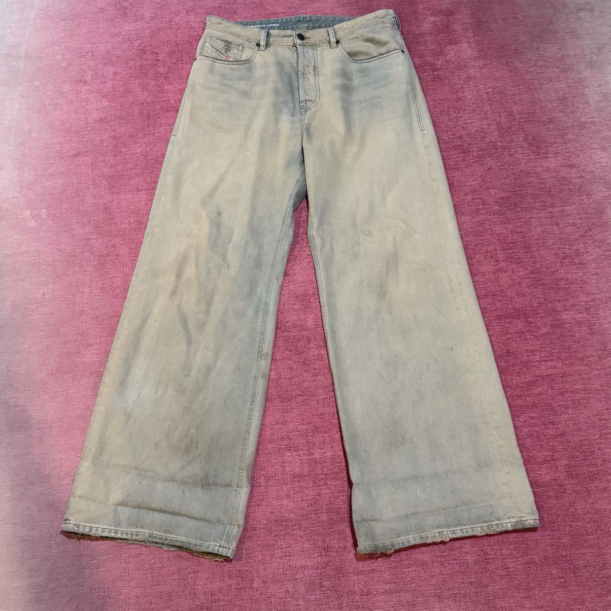 Diesel Diesel Straight Jeans 1996 D-Sire 09H60 Size US 30 / EU 46 - 1 Thumbnail