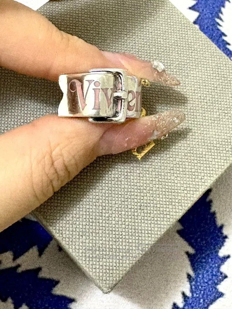 Vivienne Westwood Vivienne Westwood Vintage Pink Belt Buckle Ring . Size ONE SIZE - 9 Thumbnail