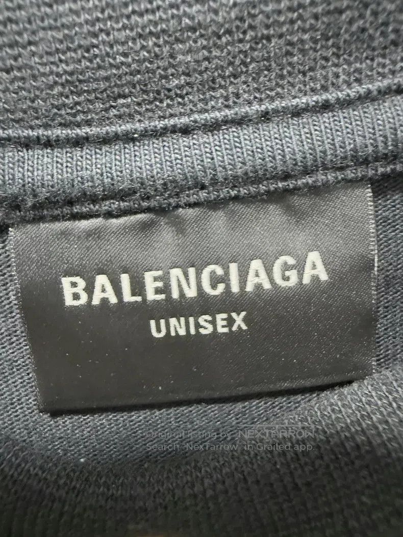 Balenciaga Balenciaga Black Post-it Short Sleeve Size US L / EU 52-54 / 3 - 3 Thumbnail