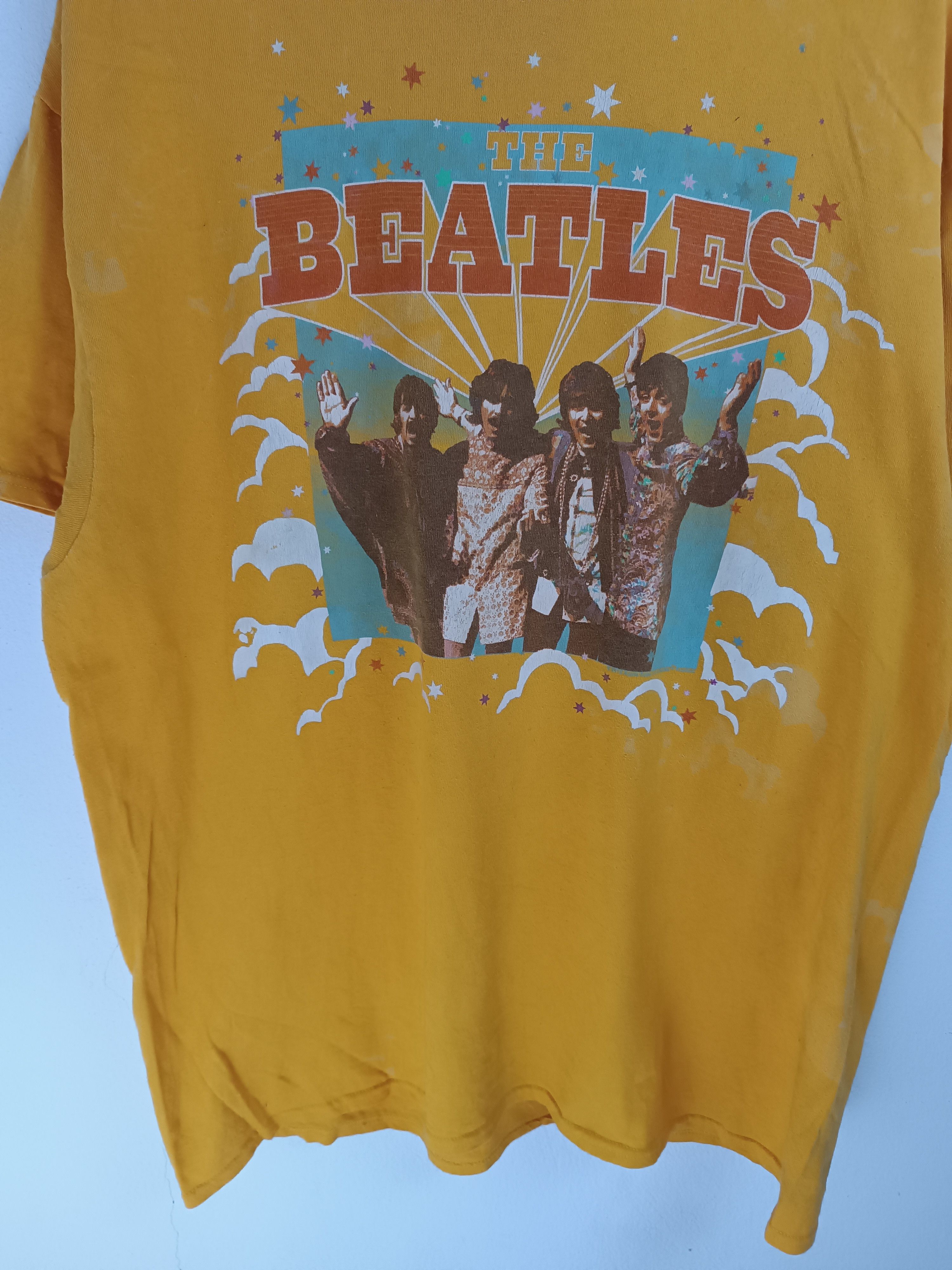 Band Tees VINTAGE Y2K THE BEATLES BAND TEE lennon yoko ono mccartney Size US L / EU 52-54 / 3 - 6 Thumbnail