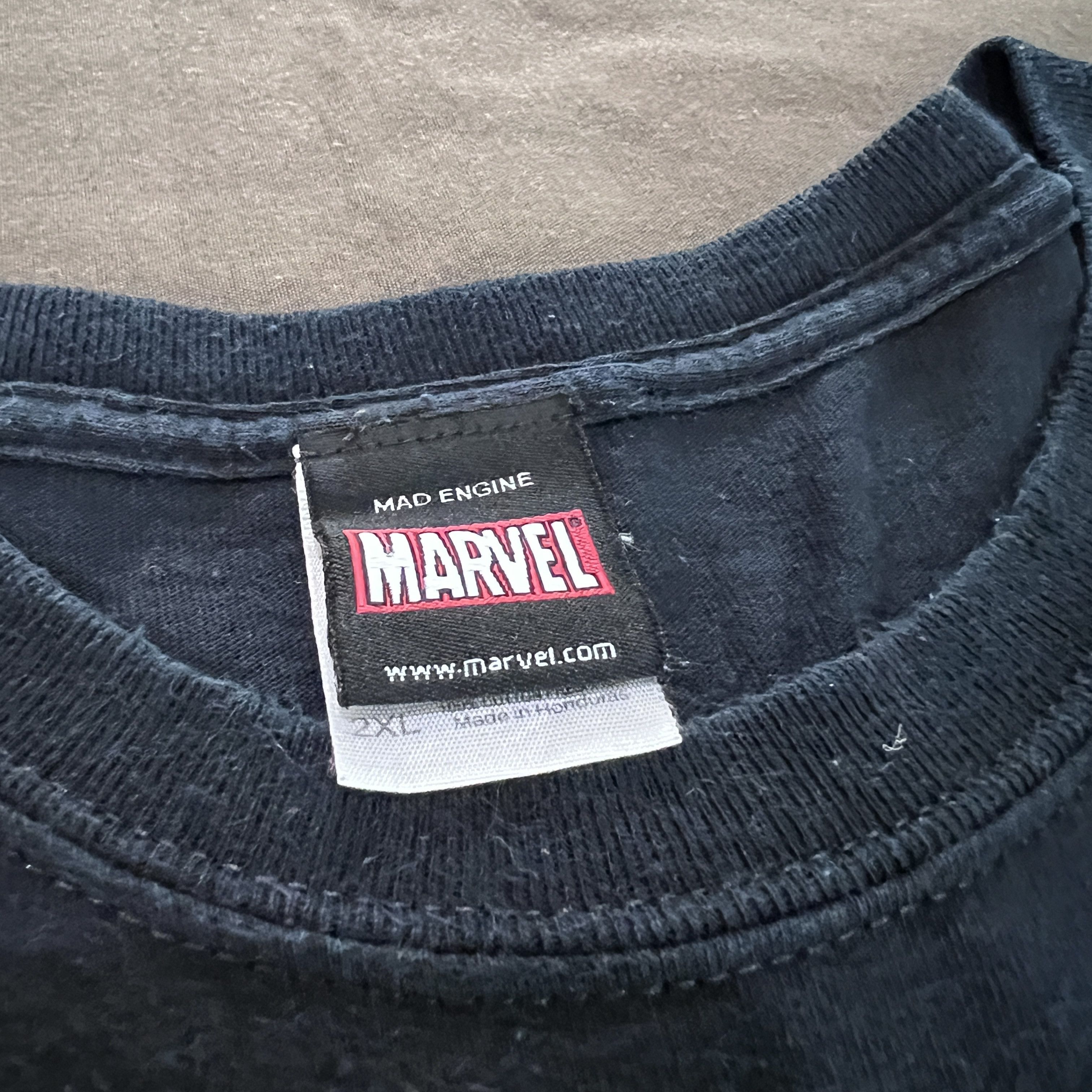 DC Comics × Marvel Comics × Vintage Vintage Marvel Wolverine Promo Tee 2XL Size US XXL / EU 58 / 5 - 6 Thumbnail