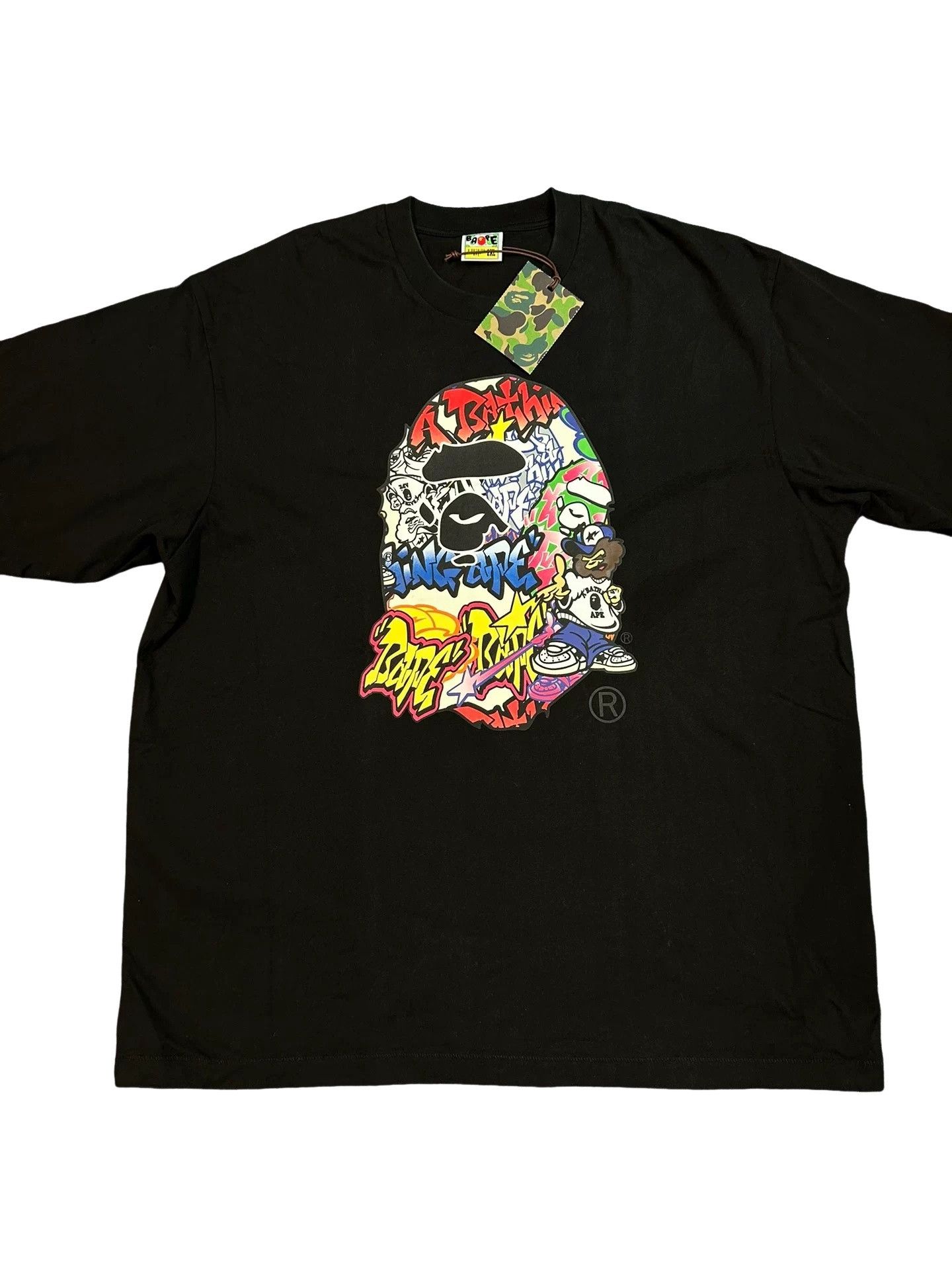 Bape BAPE Graffiti Ape Head T-Shirt Size XXL Size US XXL / EU 58 / 5 - 1 Thumbnail