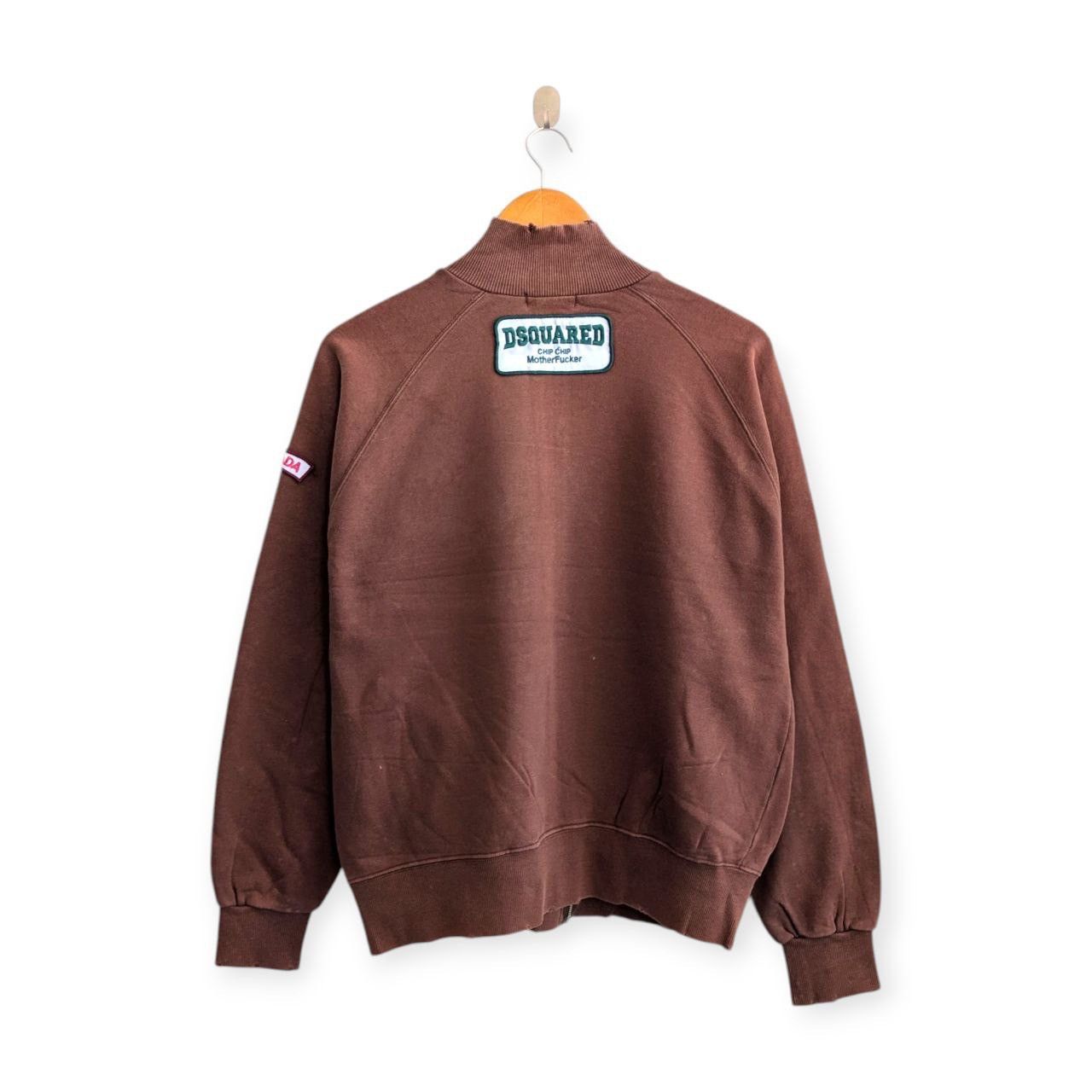 Dsquared2 DSQUARED brown sweater patched Size US M / EU 48-50 / 2 - 2 Thumbnail