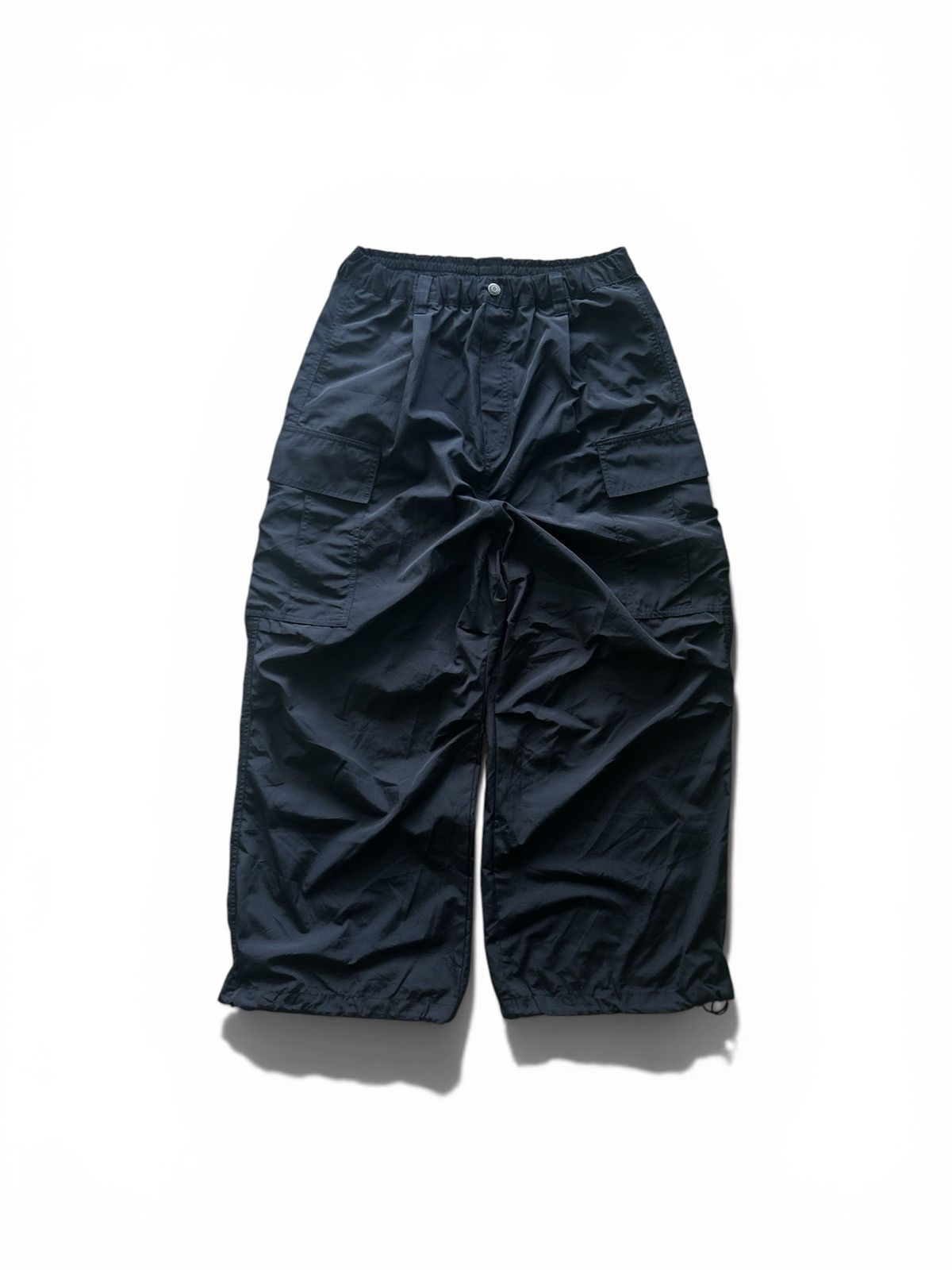 Yohji Yamamoto JAVA Inspired by Yohji Yamamoto Parachute Cargo Black Pants Size US 32 / EU 48 - 1 Thumbnail