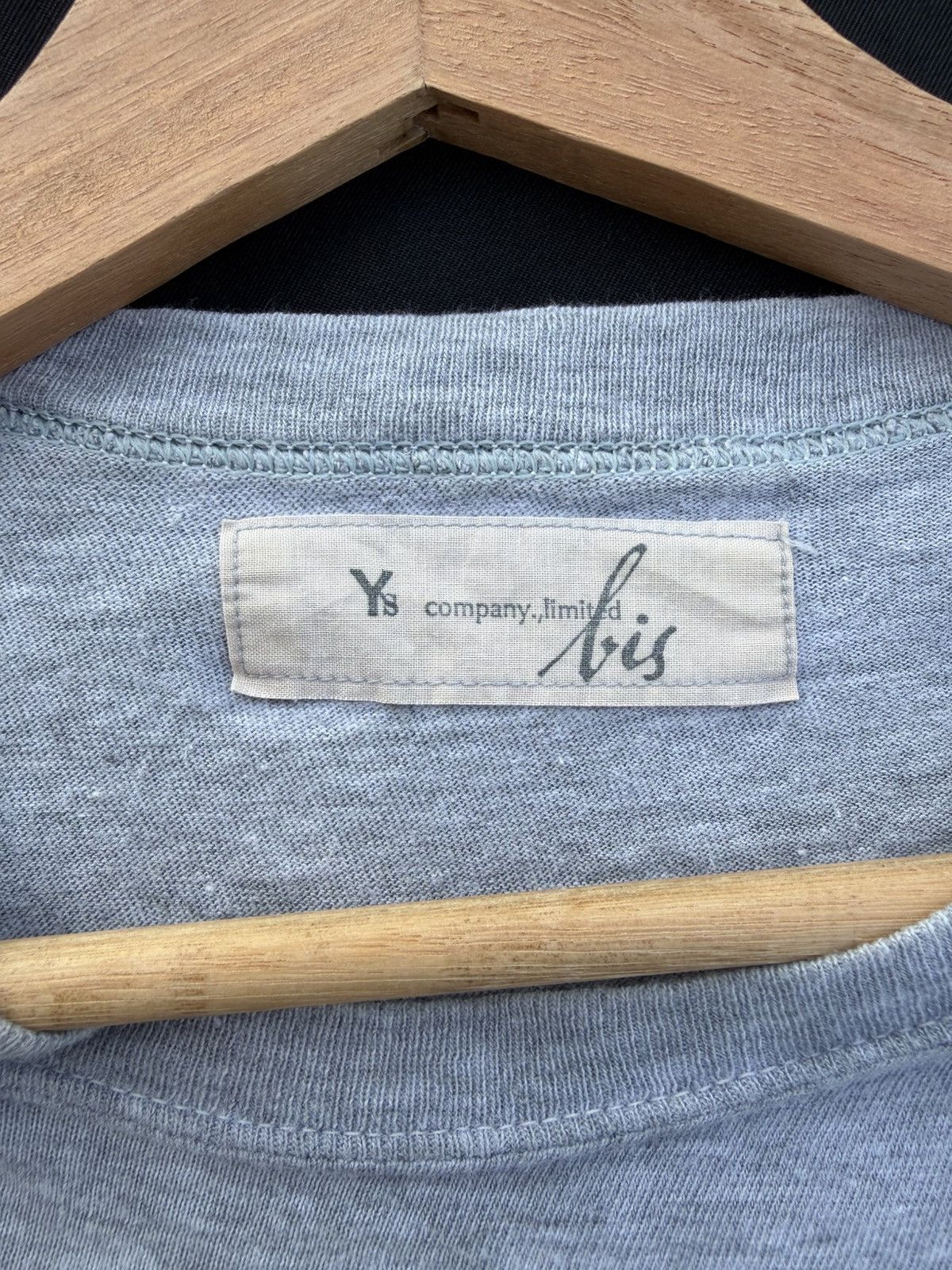 Yohji Yamamoto Rare Vintage 90s Y's Yohji Yamamoto Plain Tshirt Size US S / EU 44-46 / 1 - 7 Thumbnail