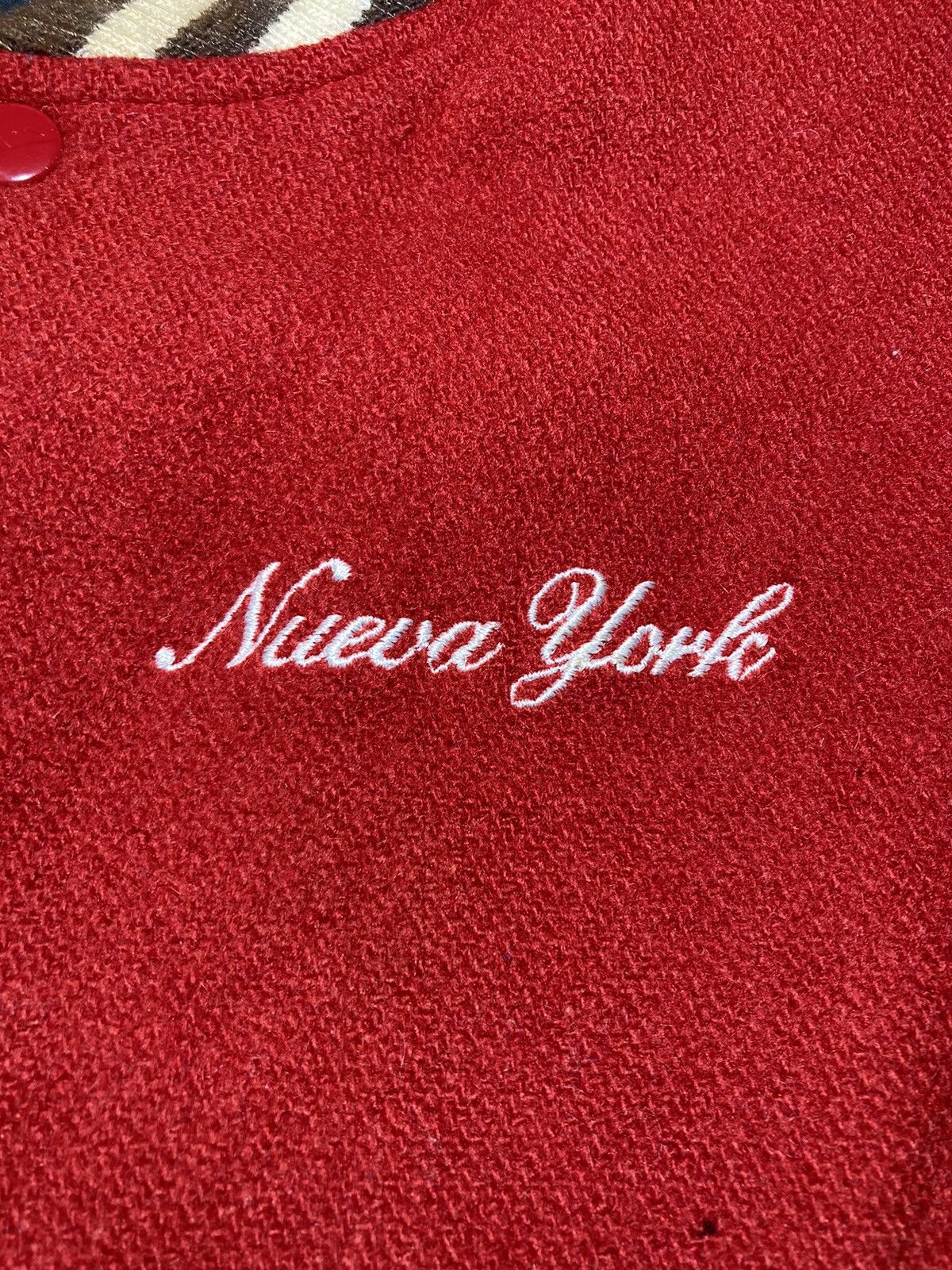 Supreme 2004 Supreme Nueva York Varsity Jacket Teddy Bomber Medium Size US M / EU 48-50 / 2 - 4 Thumbnail