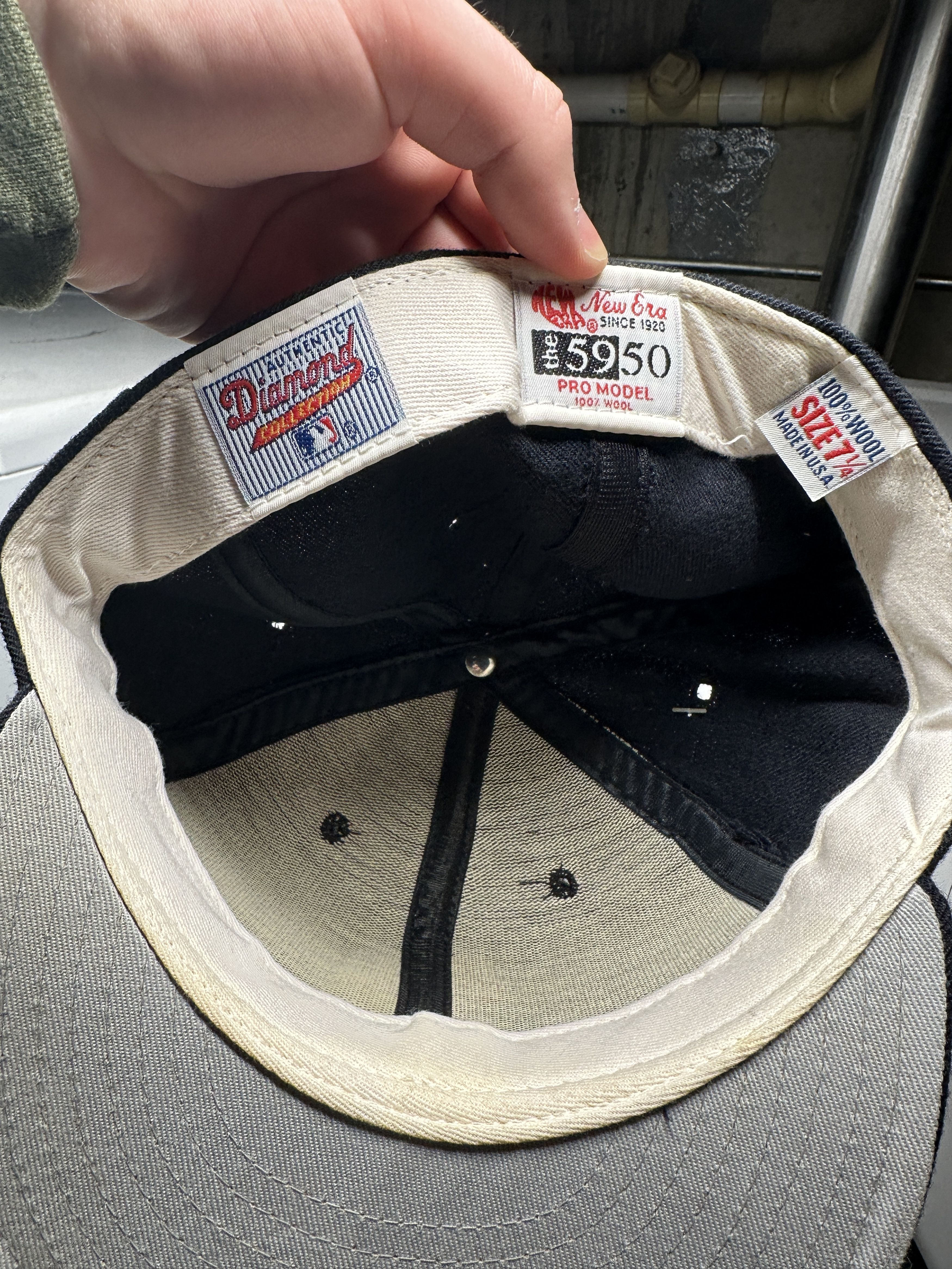 New Era Vintage 1990s New Era St Louis Wool Fitted 7 1/4 Hat Size ONE SIZE - 4 Thumbnail