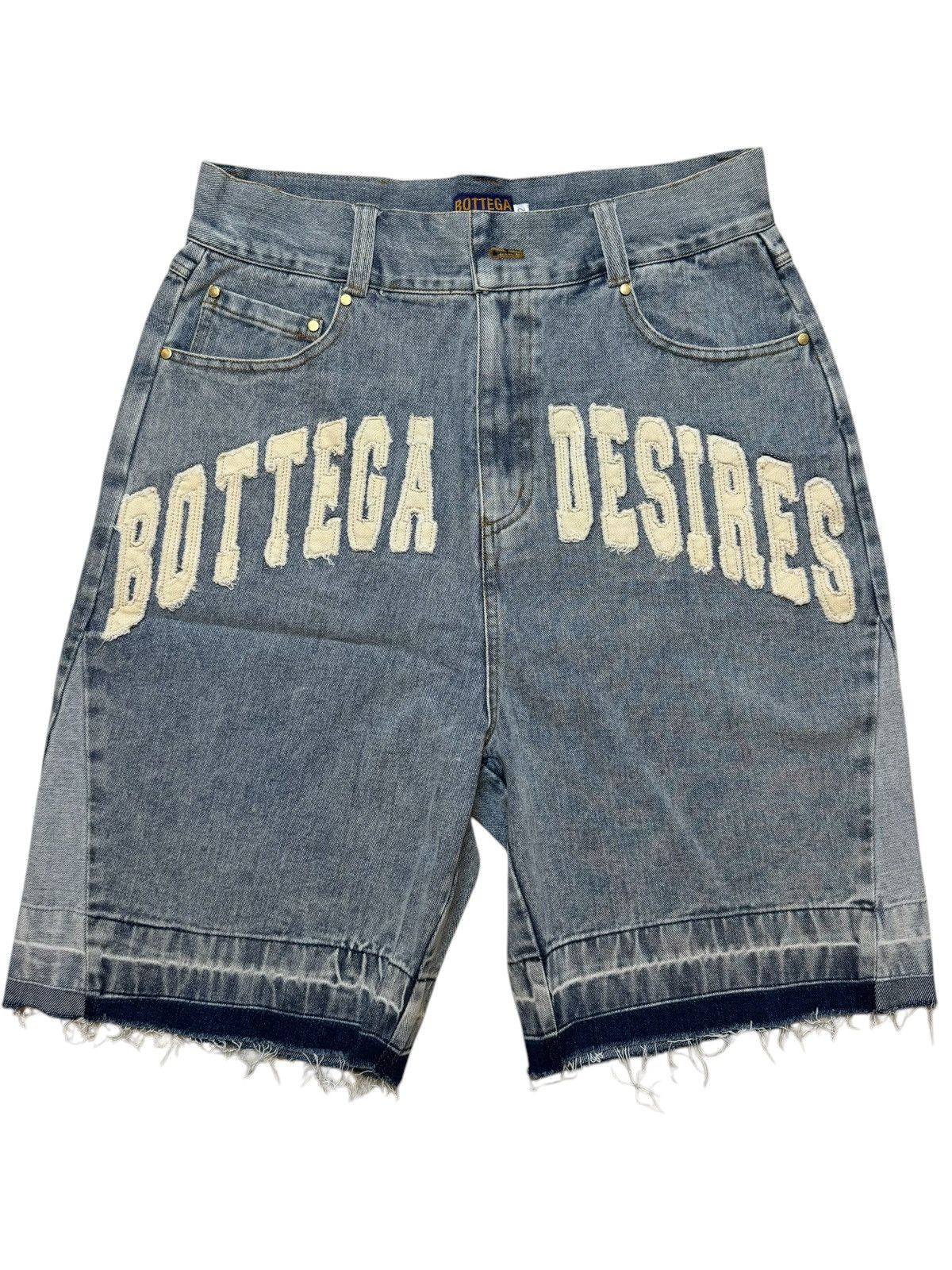Bottega Desires Bottega Desires Denim Shorts SIZE 28 Size US 28 / EU 44 - 1 Thumbnail