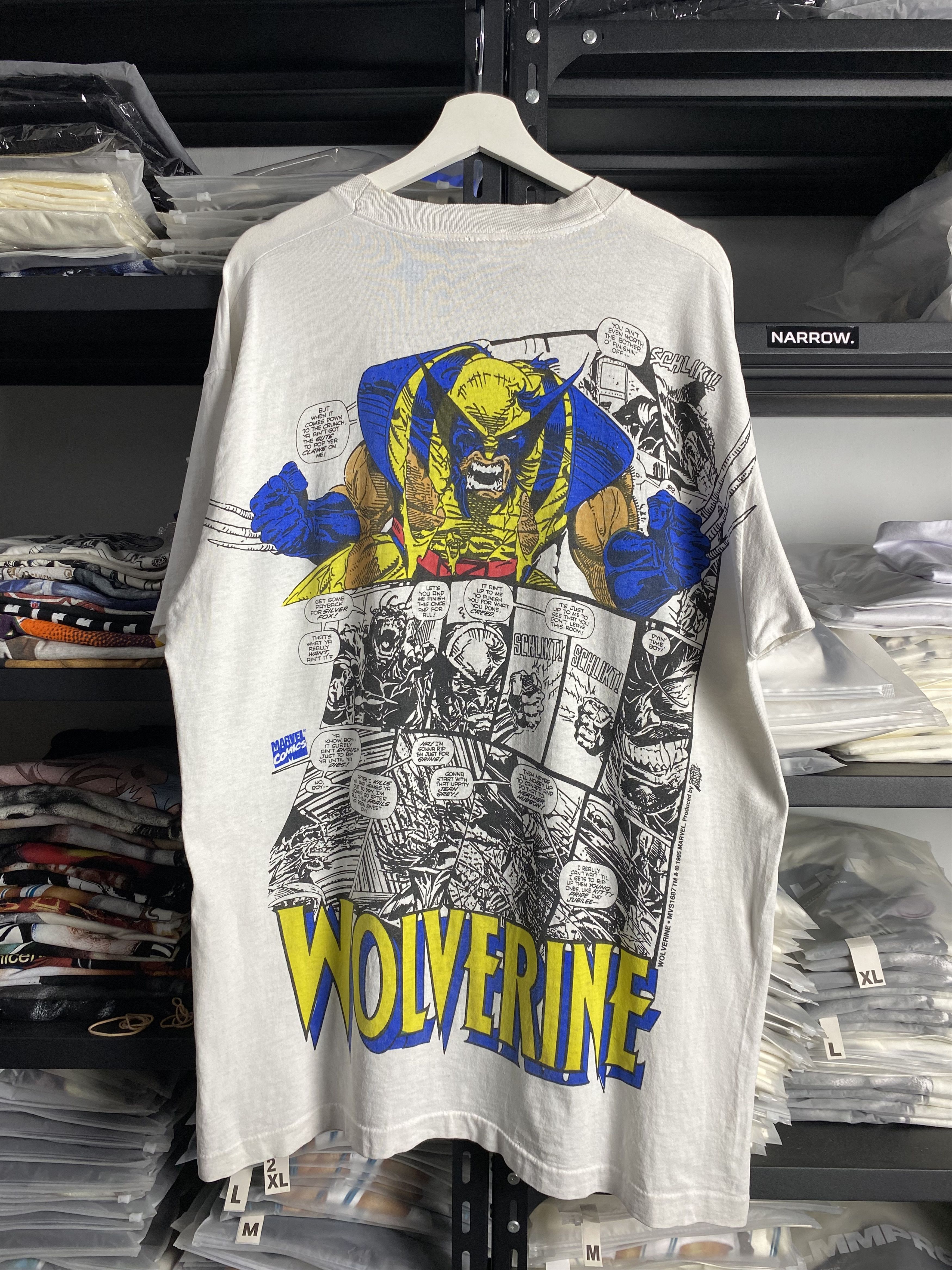 Marvel Comics Vintage marvel Wolverine Jumbo Print by Comic Images Size US XL / EU 56 / 4 - 3 Thumbnail