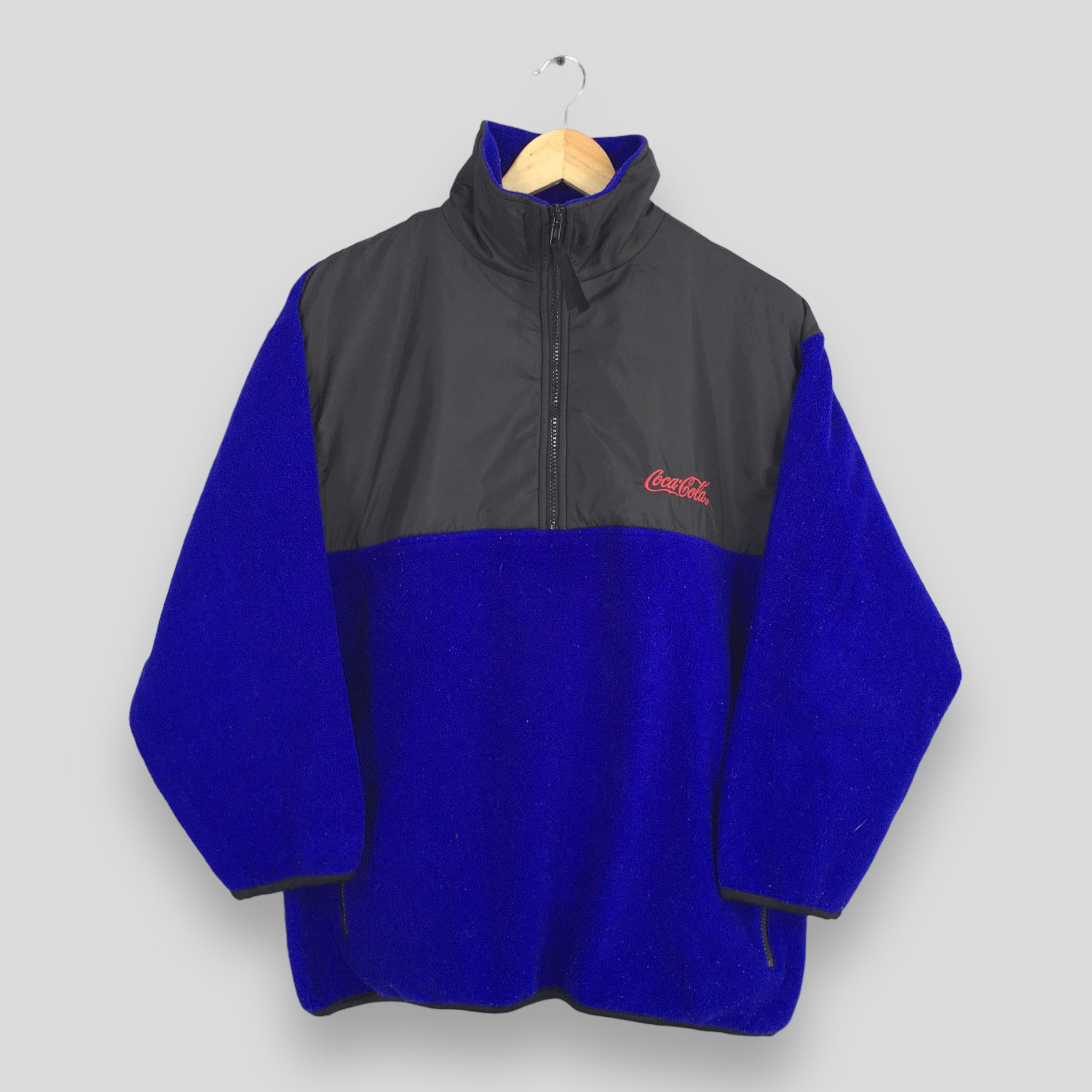 Coca Cola × Vintage Vintage Coca Cola Sports Fleece Sweatshirt Large Size US L / EU 52-54 / 3 - 1 Thumbnail