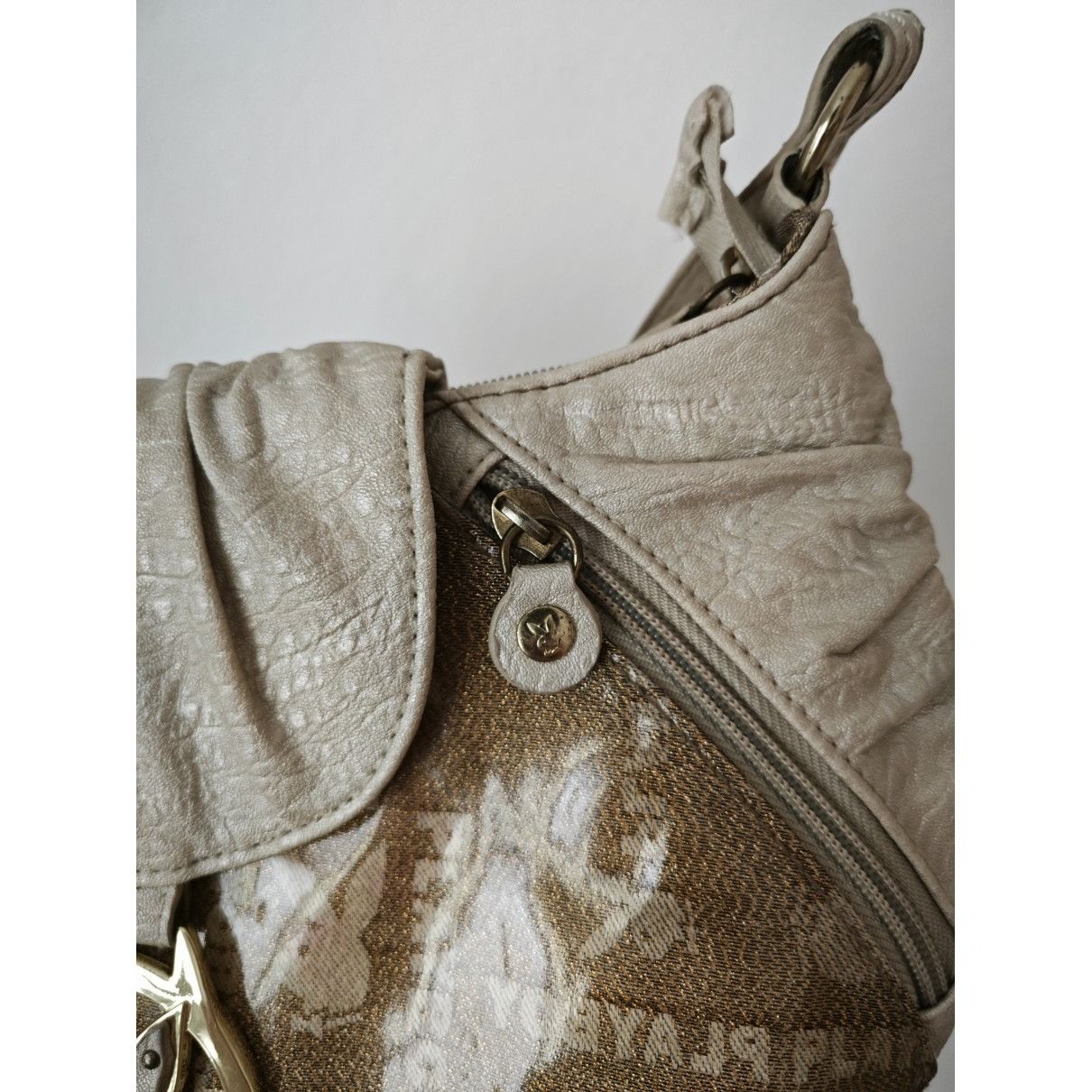 Playboy white leather playboy handbag Size ONE SIZE - 4 Thumbnail