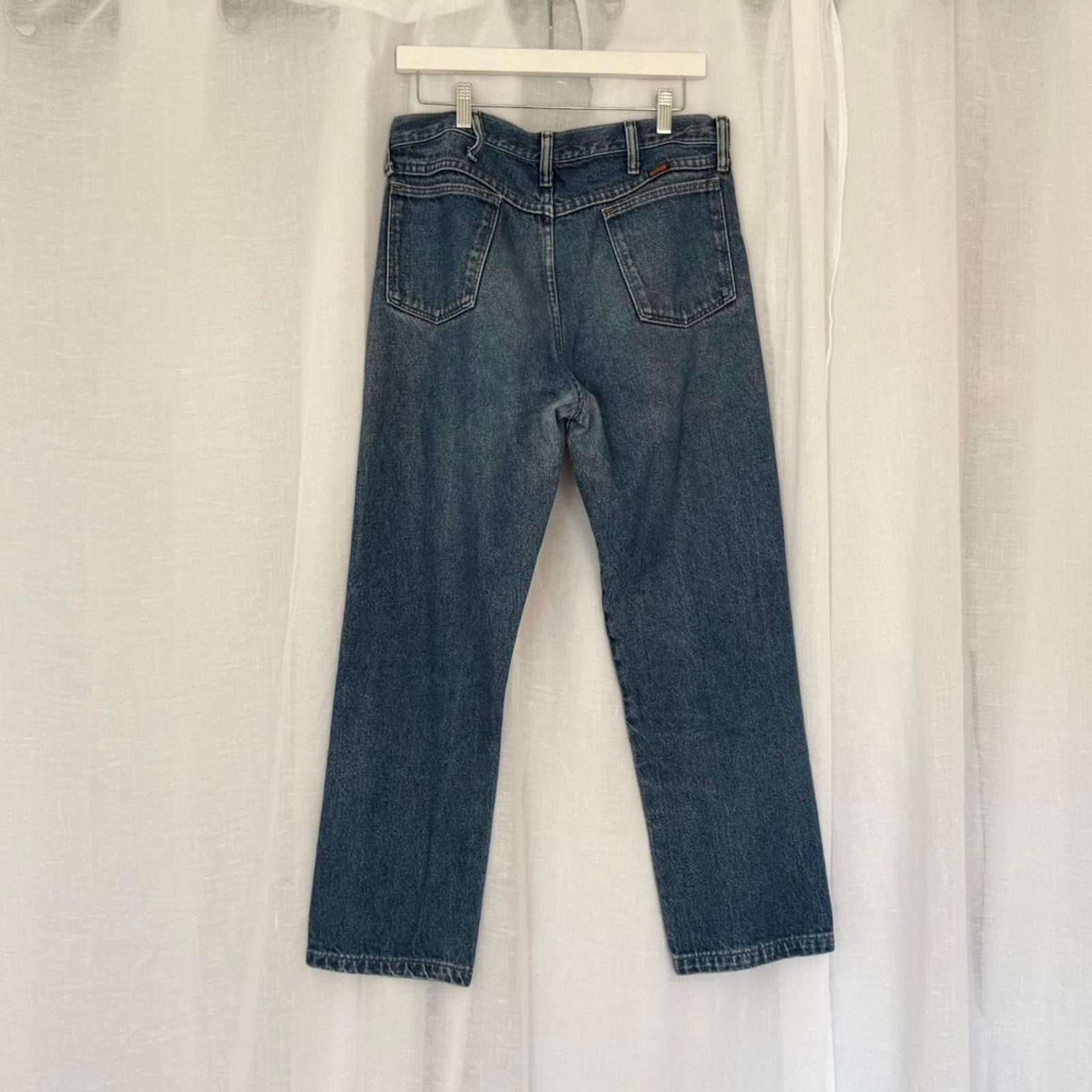 Rustler Vintage Rustler High Rise Straight Leg Jeans Size 33" - 5 Thumbnail