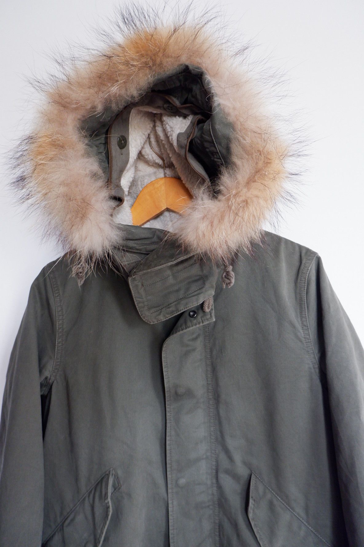 GOA Vintage Faux Fur Sherpa Edition Japan Parka Jacket Size US S / EU 44-46 / 1 - 4 Thumbnail