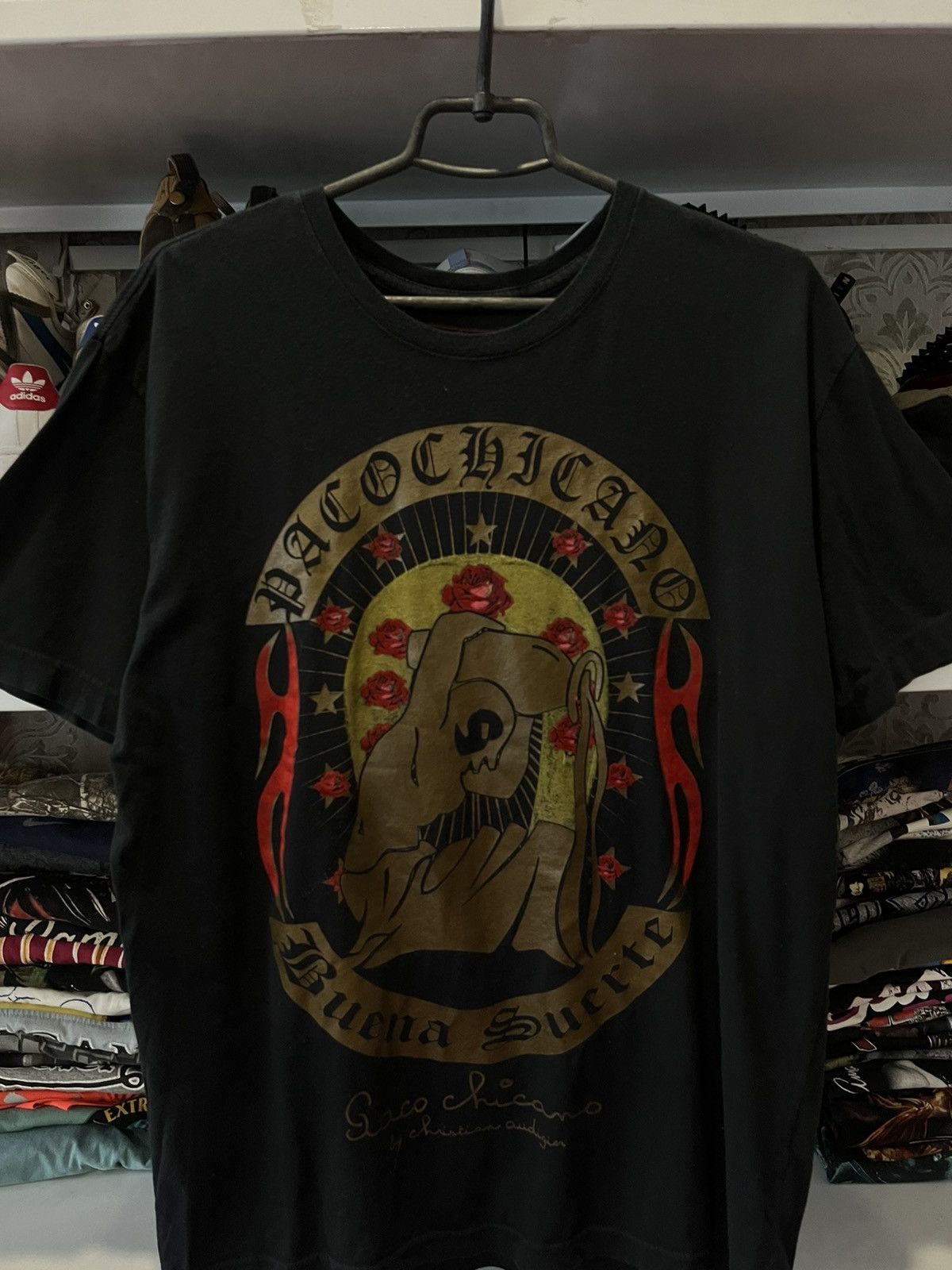 Christian Audigier Christian Audigier Paco Chicano t shirt Lion big logo Size US L / EU 52-54 / 3 - 2 Thumbnail