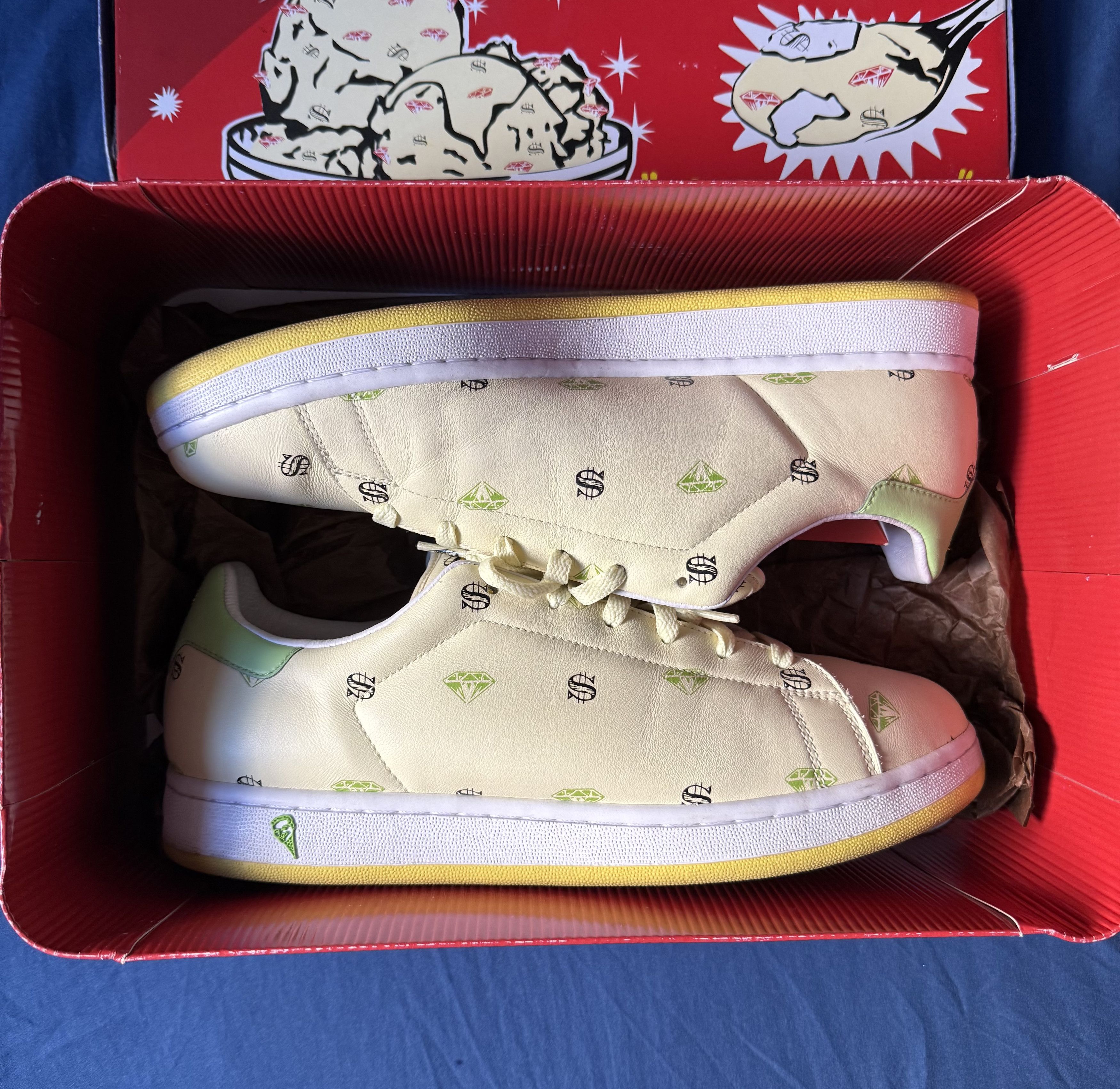 Icecream  Reebok Icecream Boutique Diamond and Dollars (Pharrell Shoes) |  Grailed