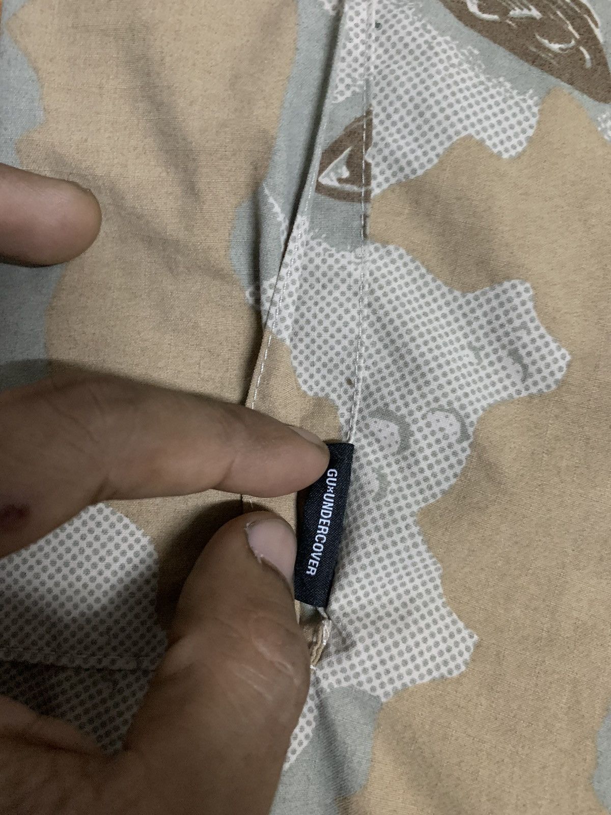GU × Undercover RARE GU X UNDERCOVER CAMOUFLAGE CARGO PANT Size US 38 / EU 54 - 13 Thumbnail